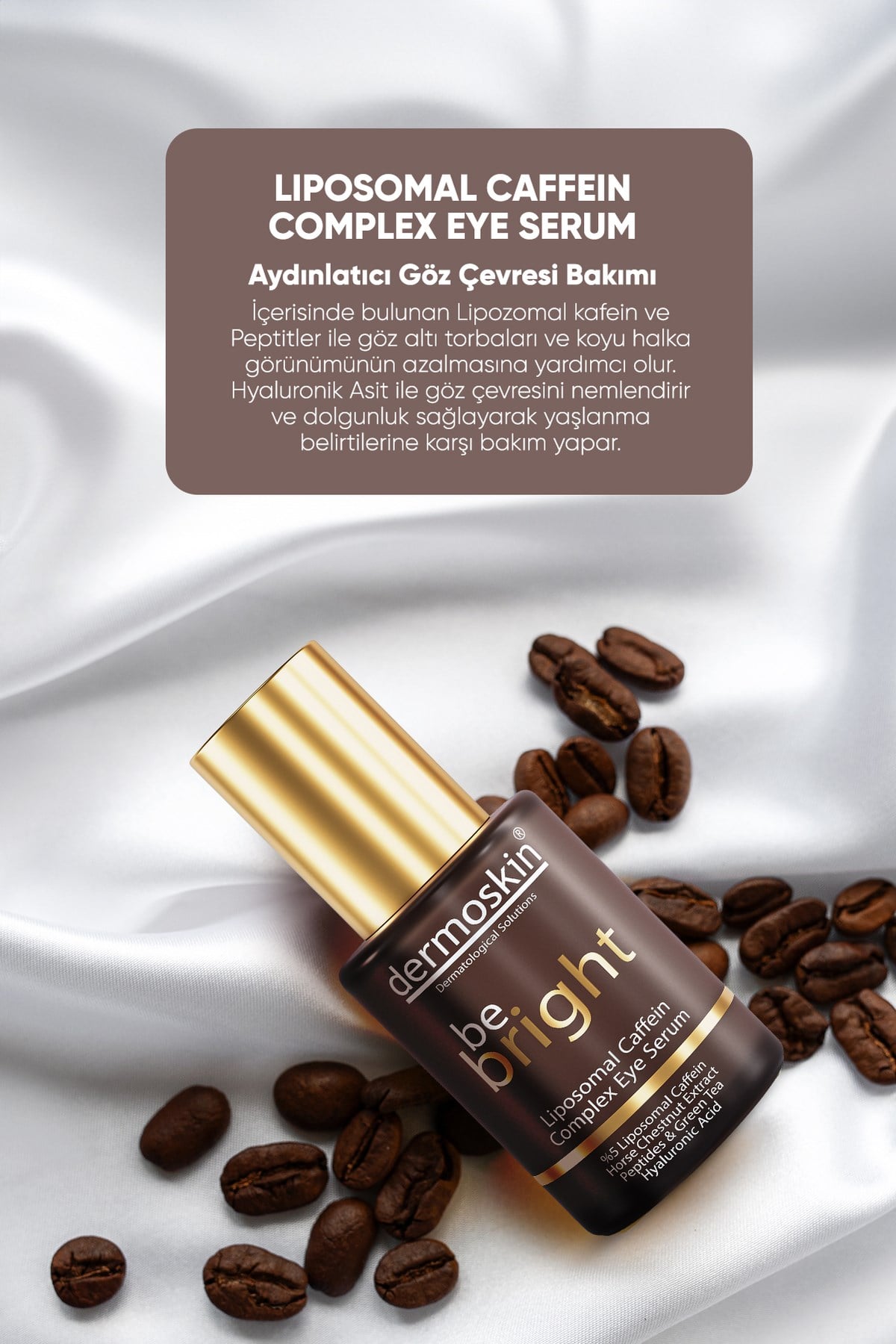 Dermoskin Be Bright Liposomal Caffein Complex Eye Serum 30 ml