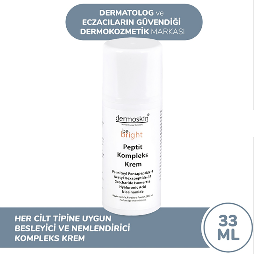Dermoskin Be Bright Peptide Complex Cream 33 ml