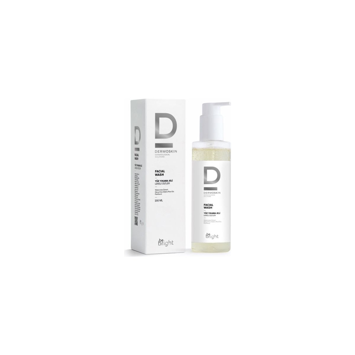 Dermoskın Lekeli Ciltler İçin Yüz Yıkama Jeli 200 ml