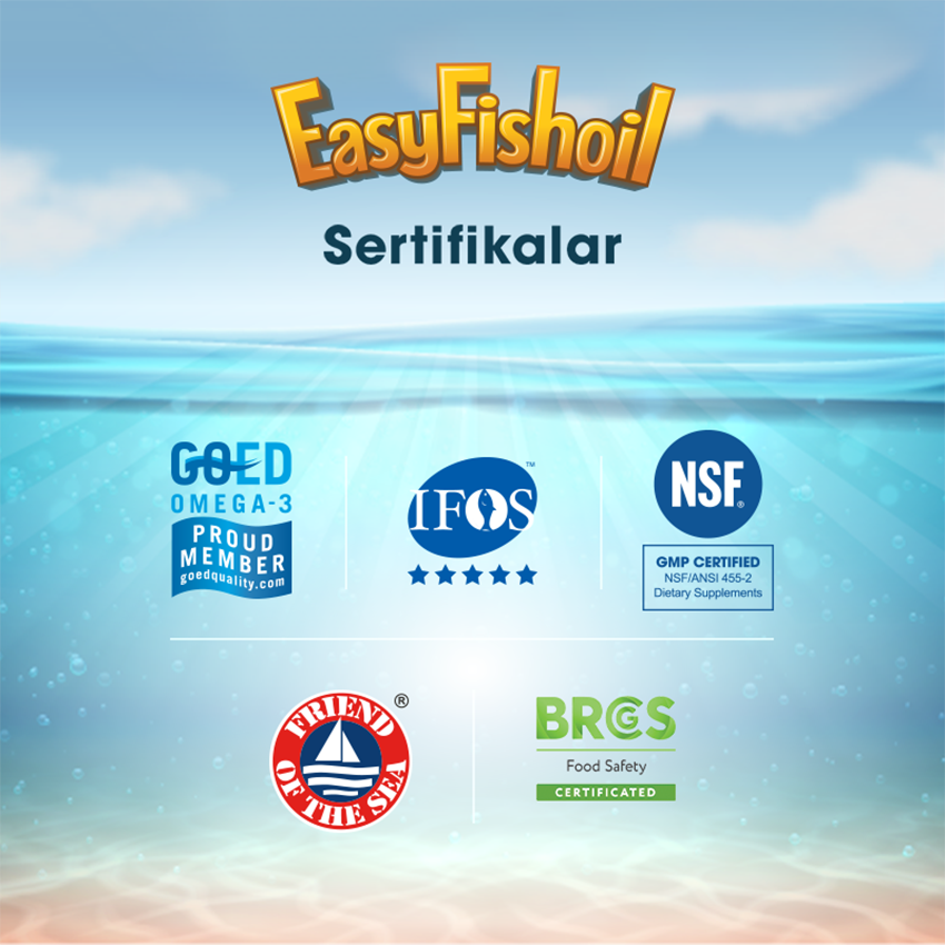 Easy Fish Oil Propolis 30 Çiğnenebilir Jel