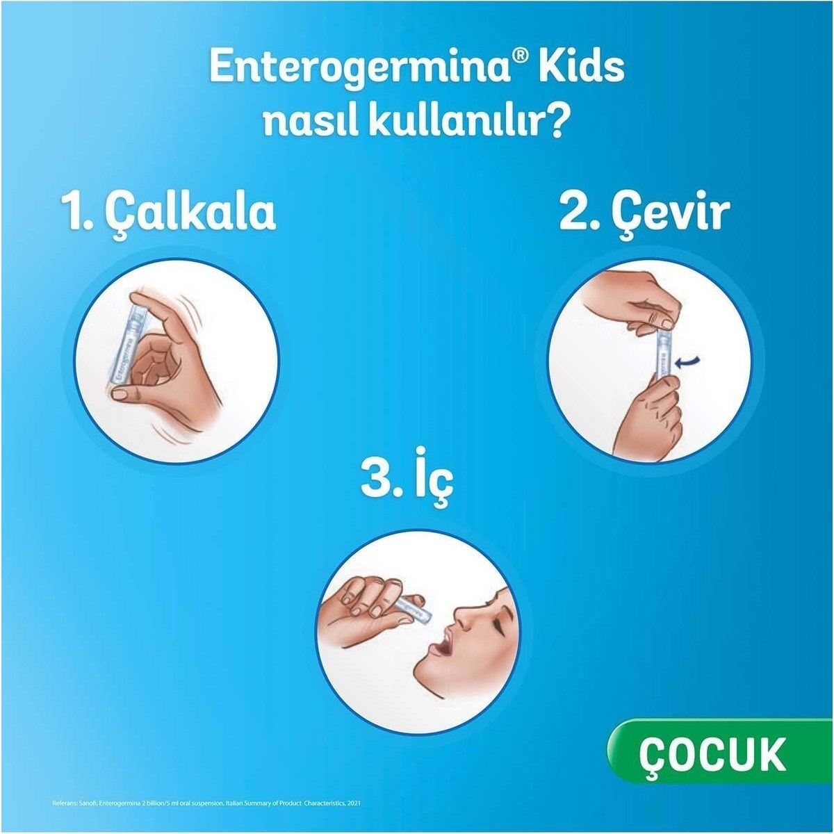 Enterogermina Kids 5 ml 20 Flakon