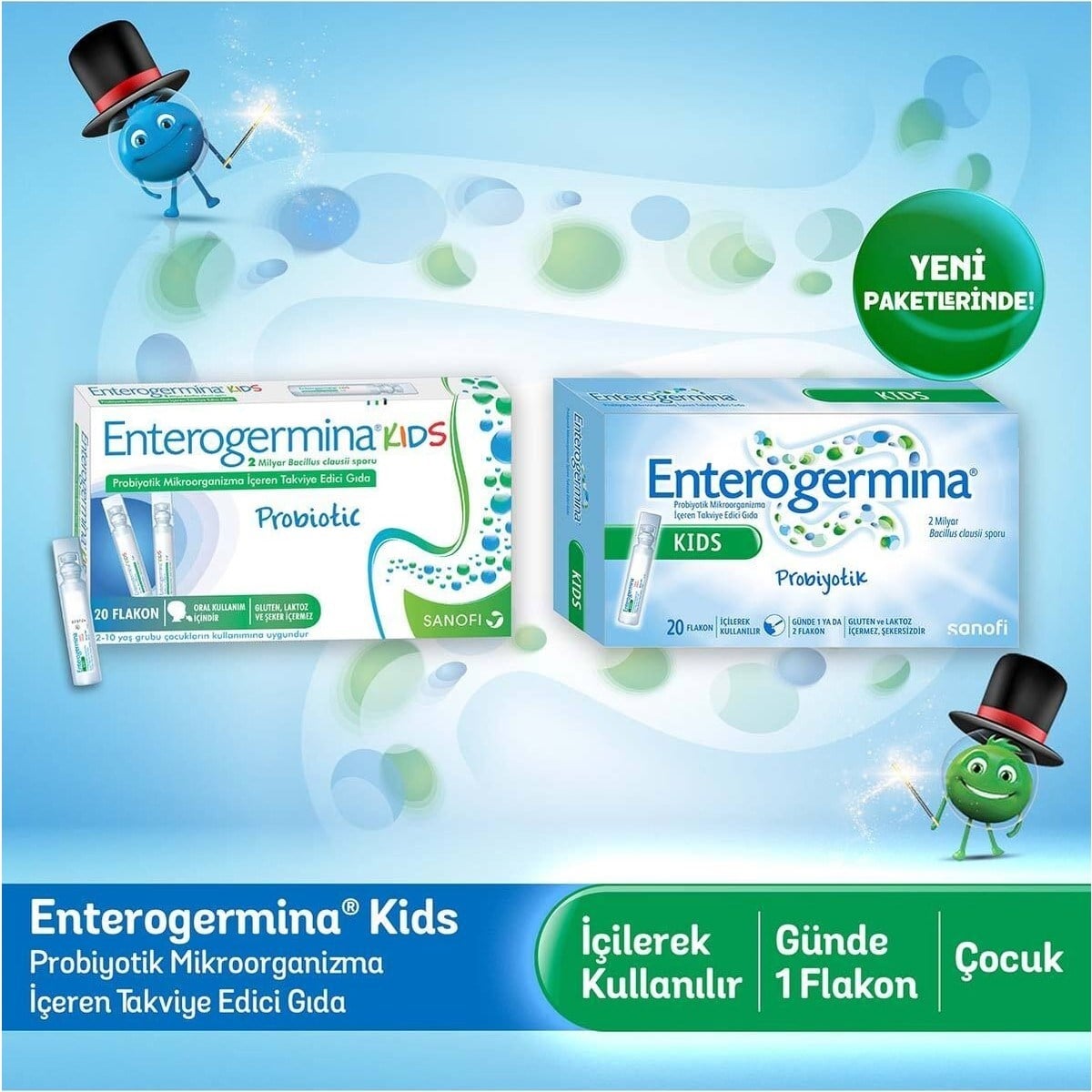 Enterogermina Kids 5 ml 20 Flakon