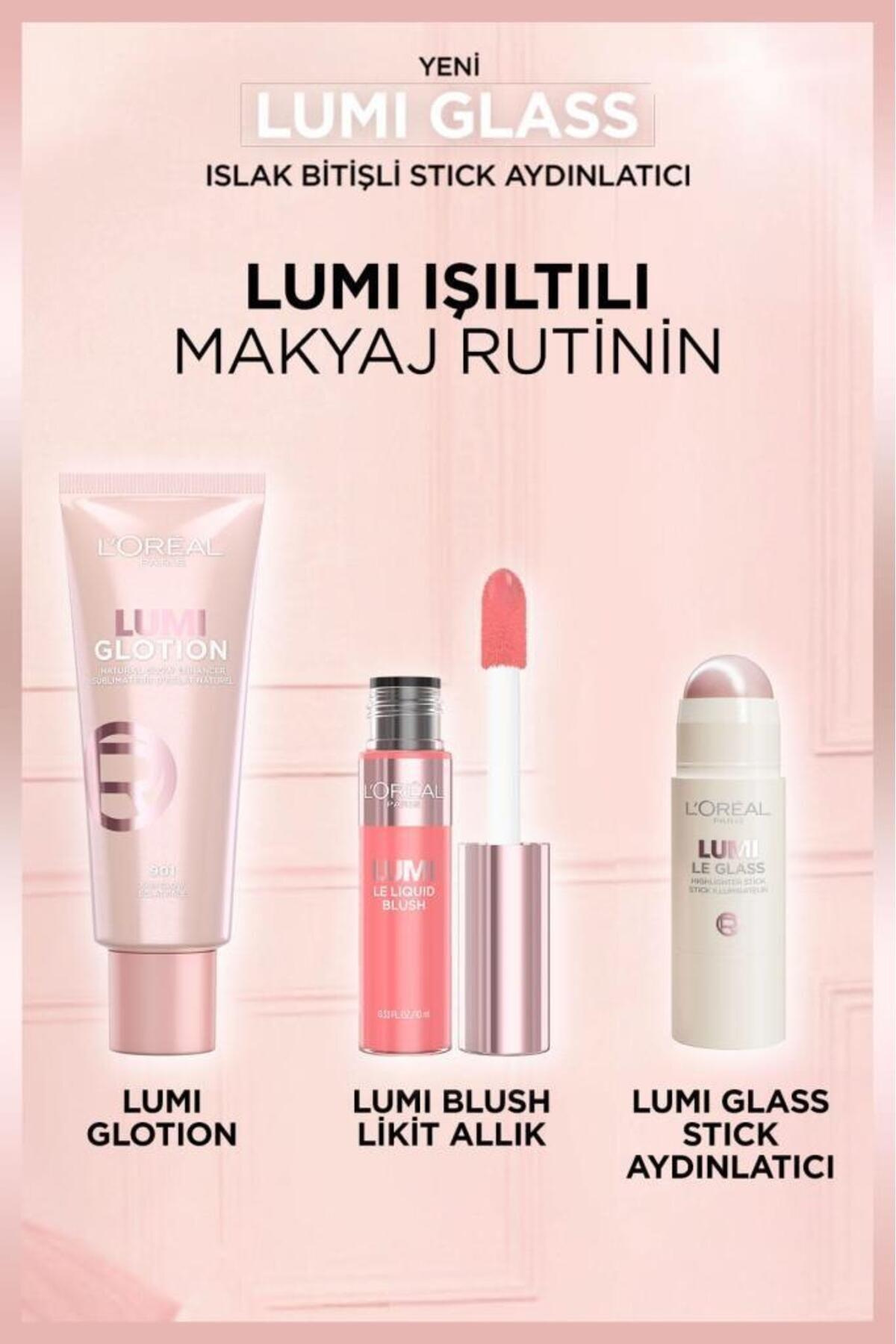 L'Oreal Paris Lumi Glass Islak Bitişli Stick Aydınlatıcı - 610 Glassy Pearl Eclat