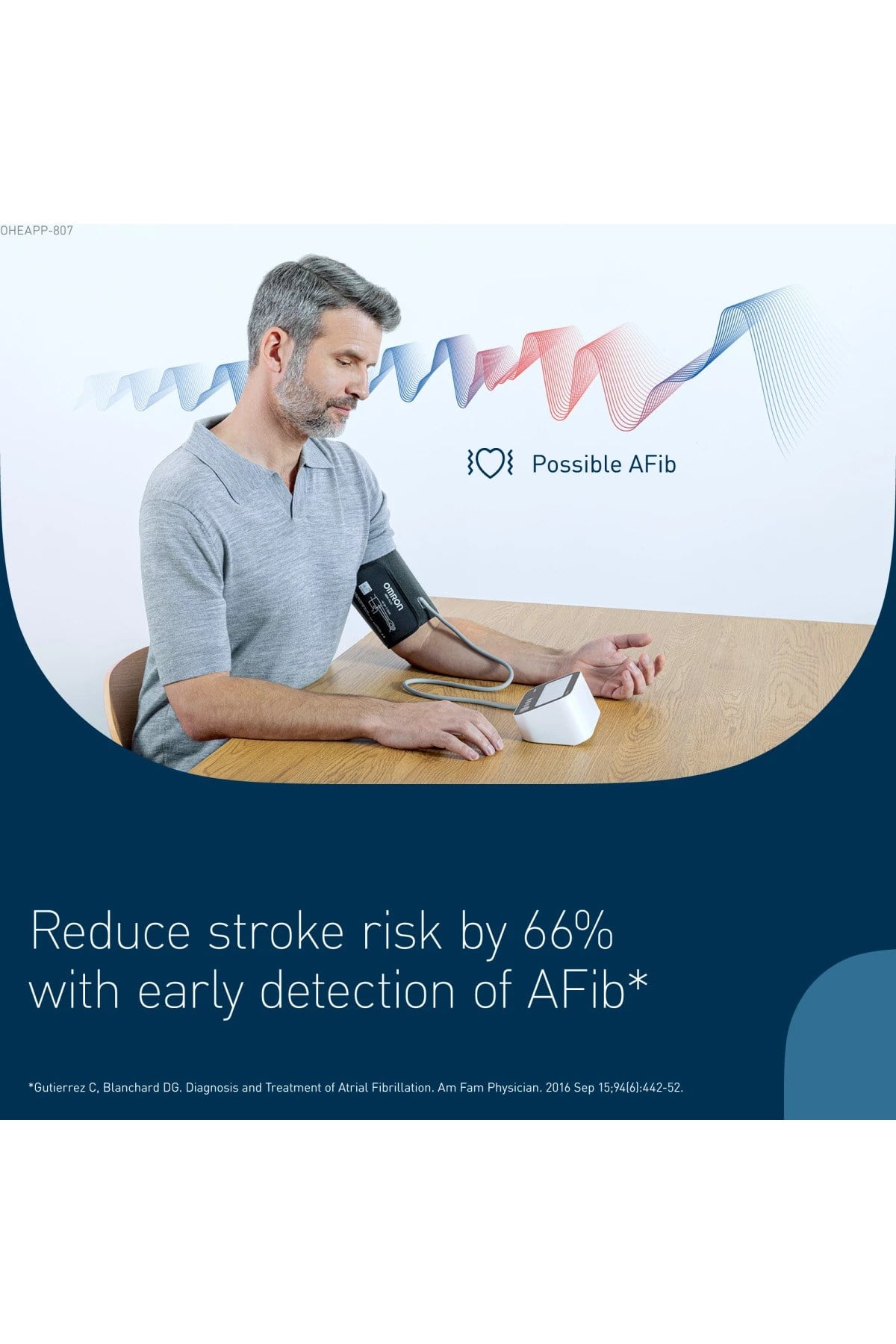 M4 Connect AFib Üst Koldan Ölçer Dijital Tansiyon Aleti