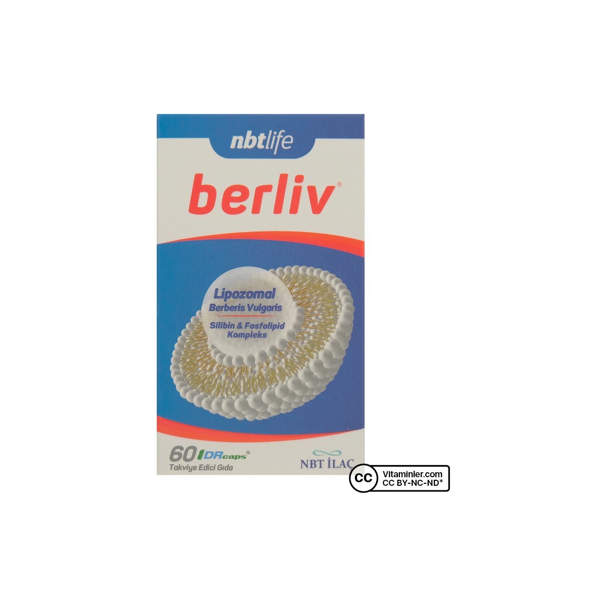NBT Life Berliv Lipozamal Berberin 60 Kapsül