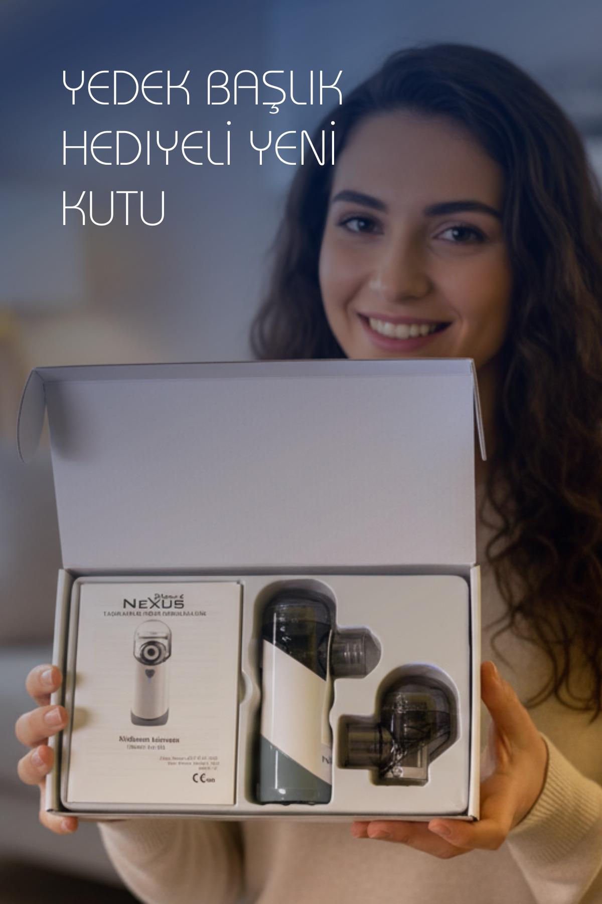 Nexus Mesh Şarj Edilebilir Nebulizatör
