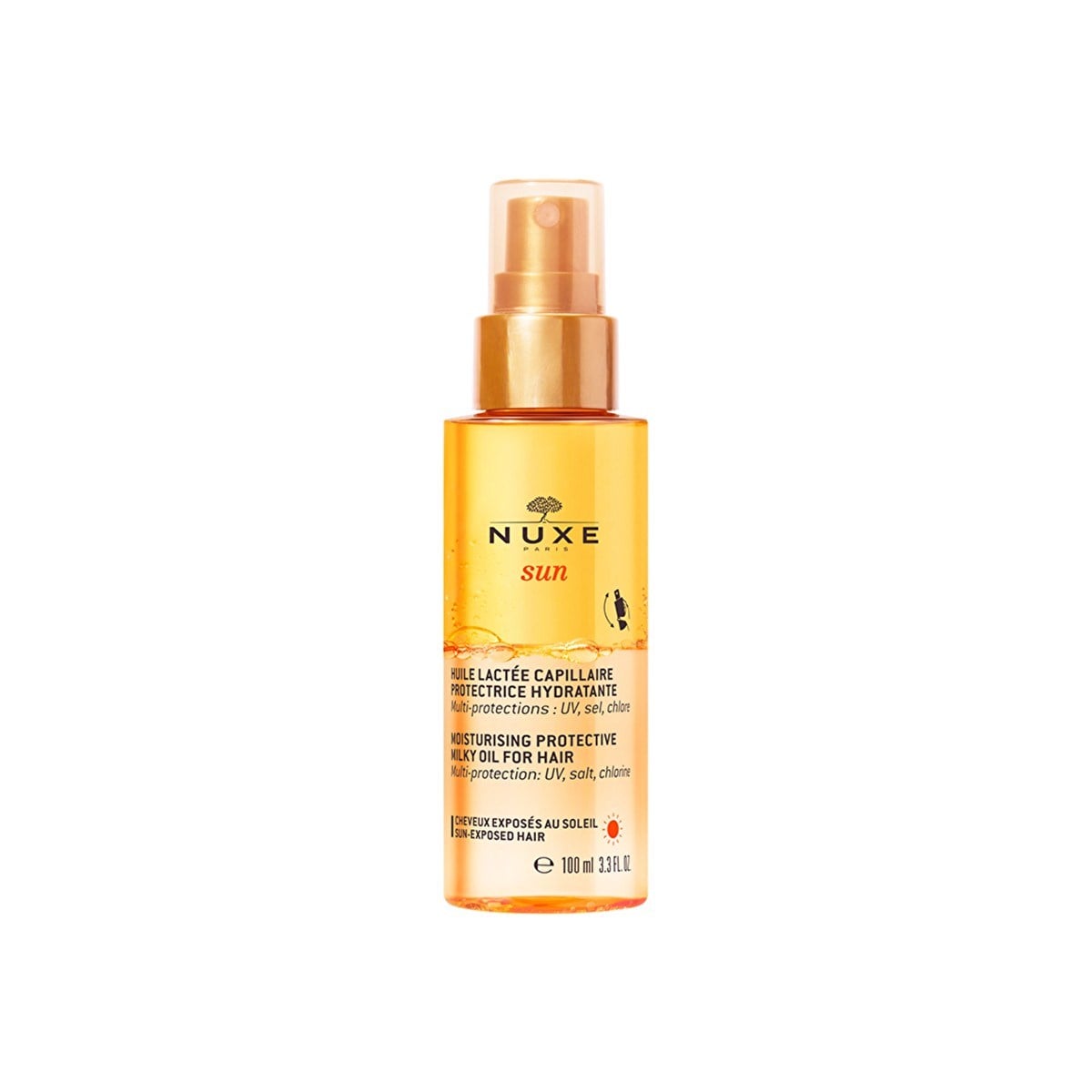 Nuxe Sun Moisturising Protective Milky Oil For Hair 100 ml