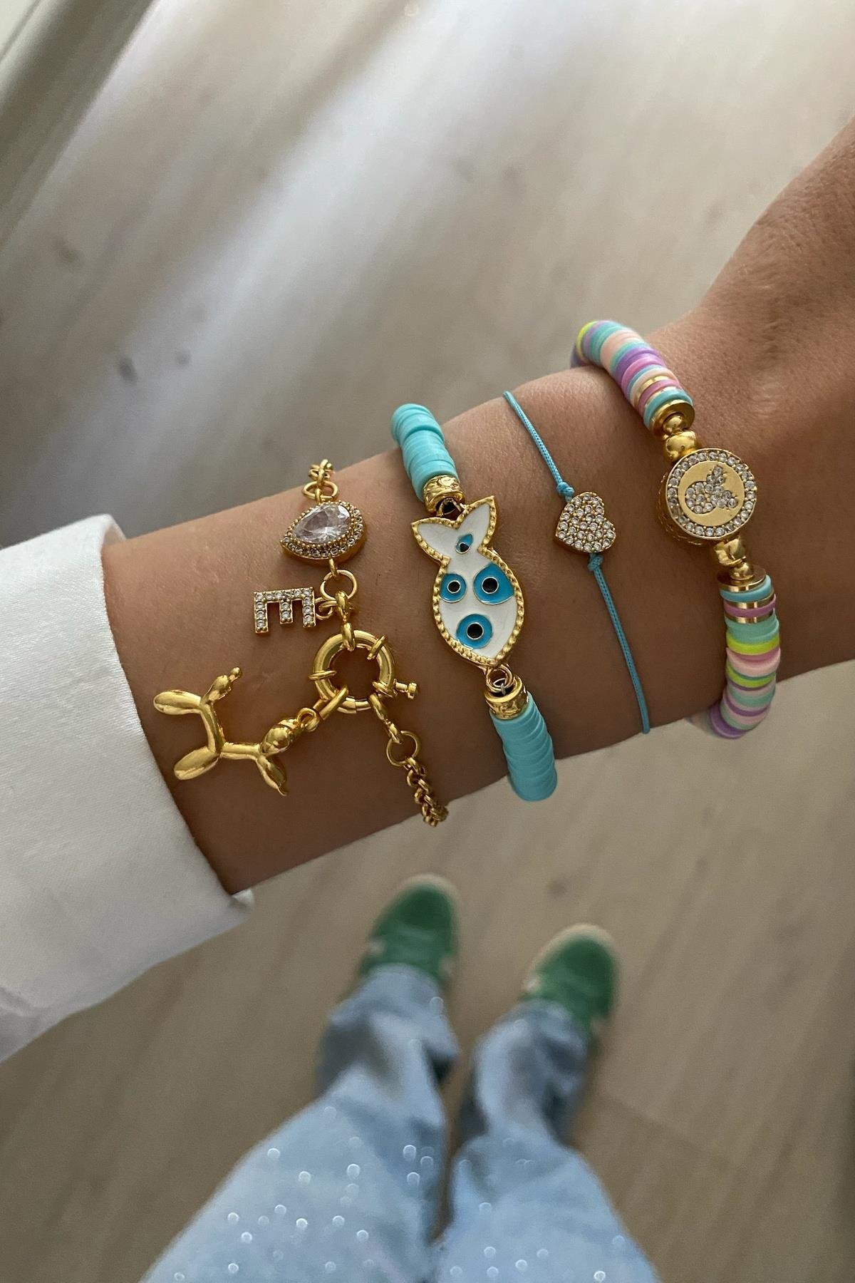 Fimo Tasarım Bileklik Seti (Tüm Set) 