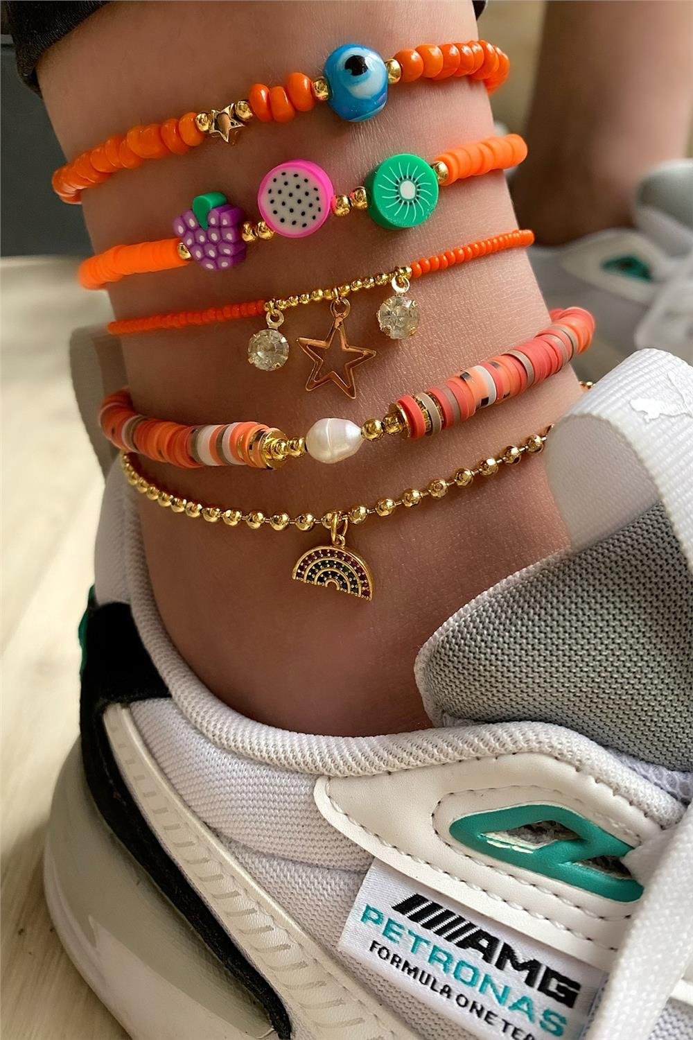 Fimo Tasarım Halhal Seti (Tüm Set)