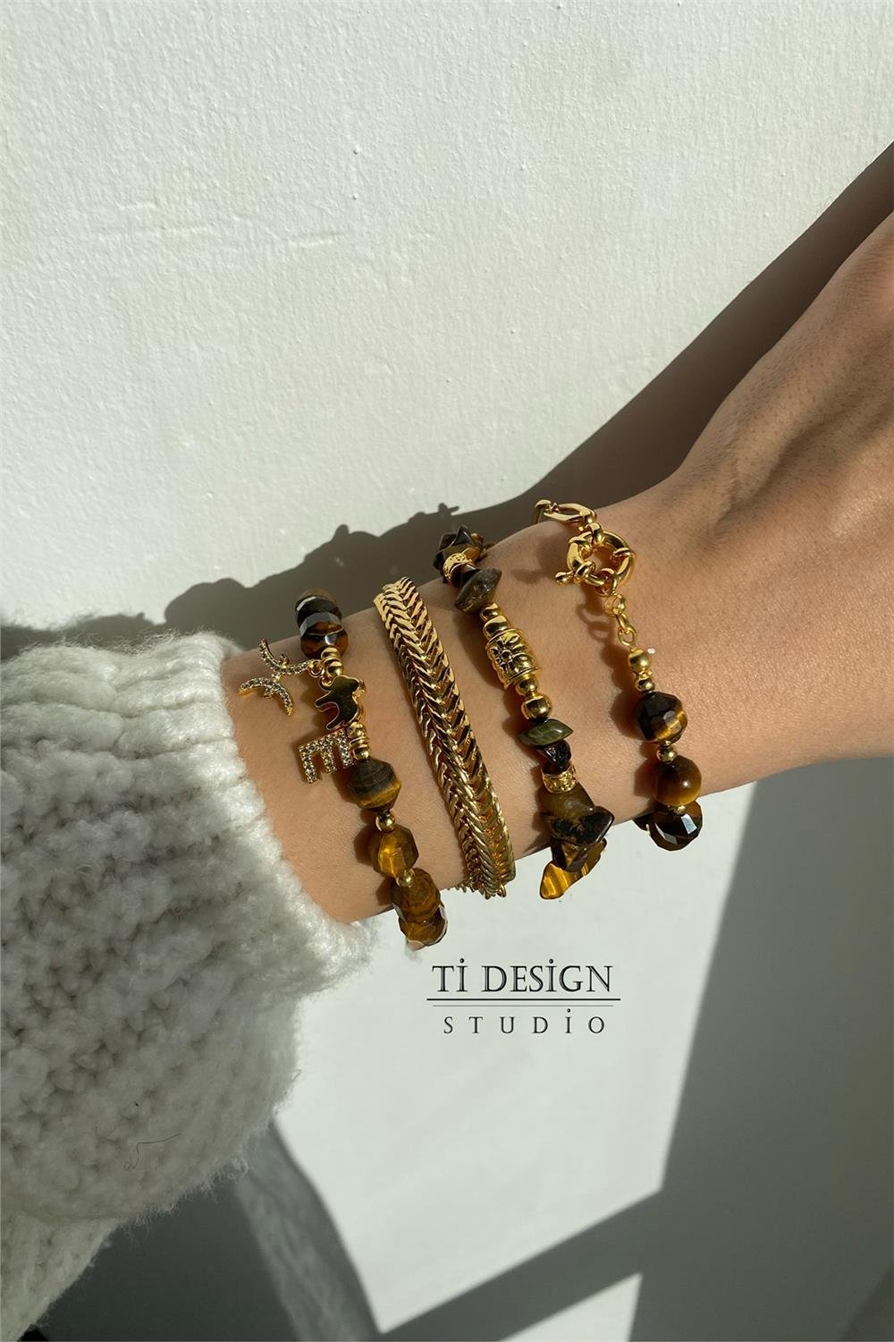 Kaplan Gözü Bileklik Seti (Tüm Set)