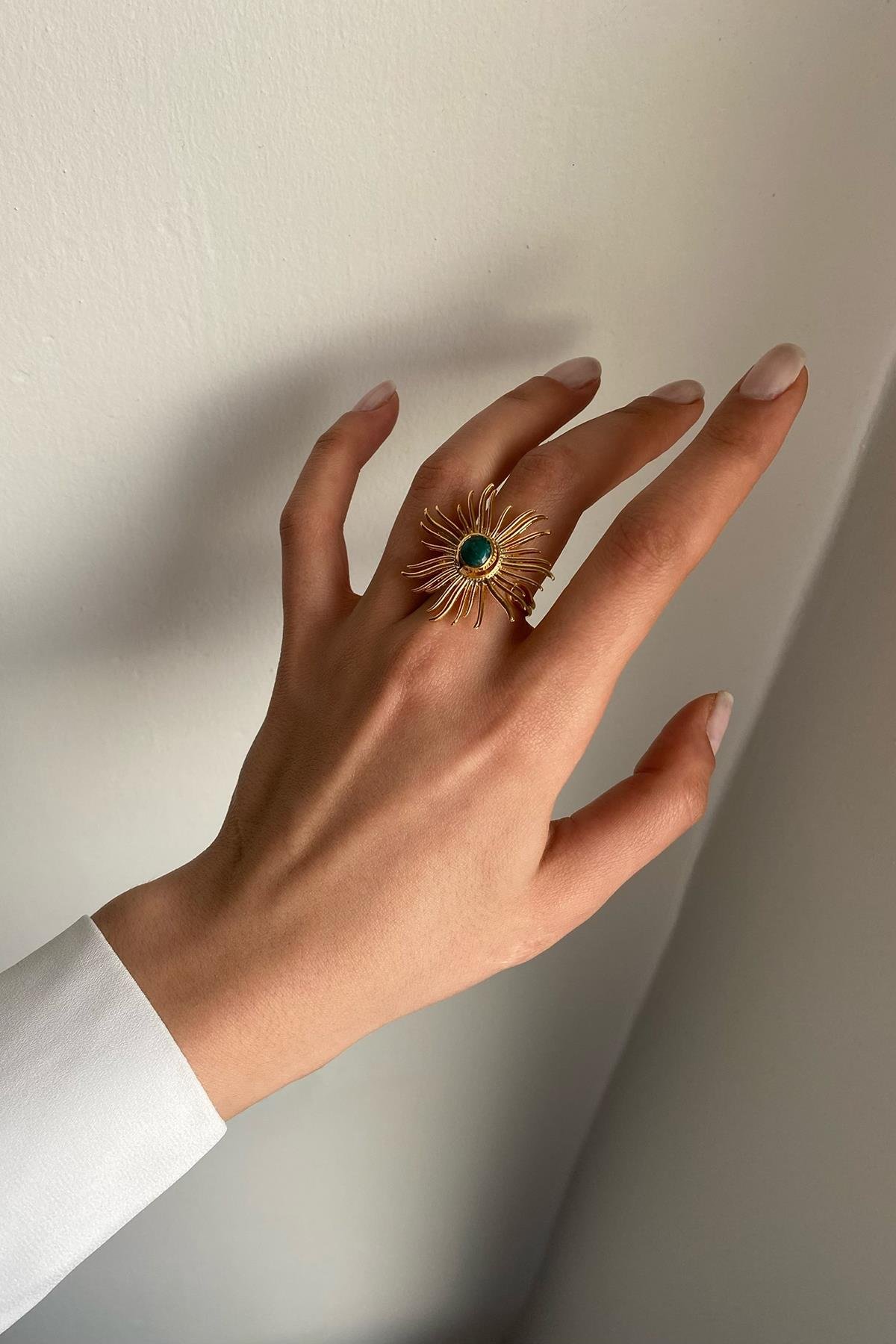 Zümrüt Taşı Yüzük 