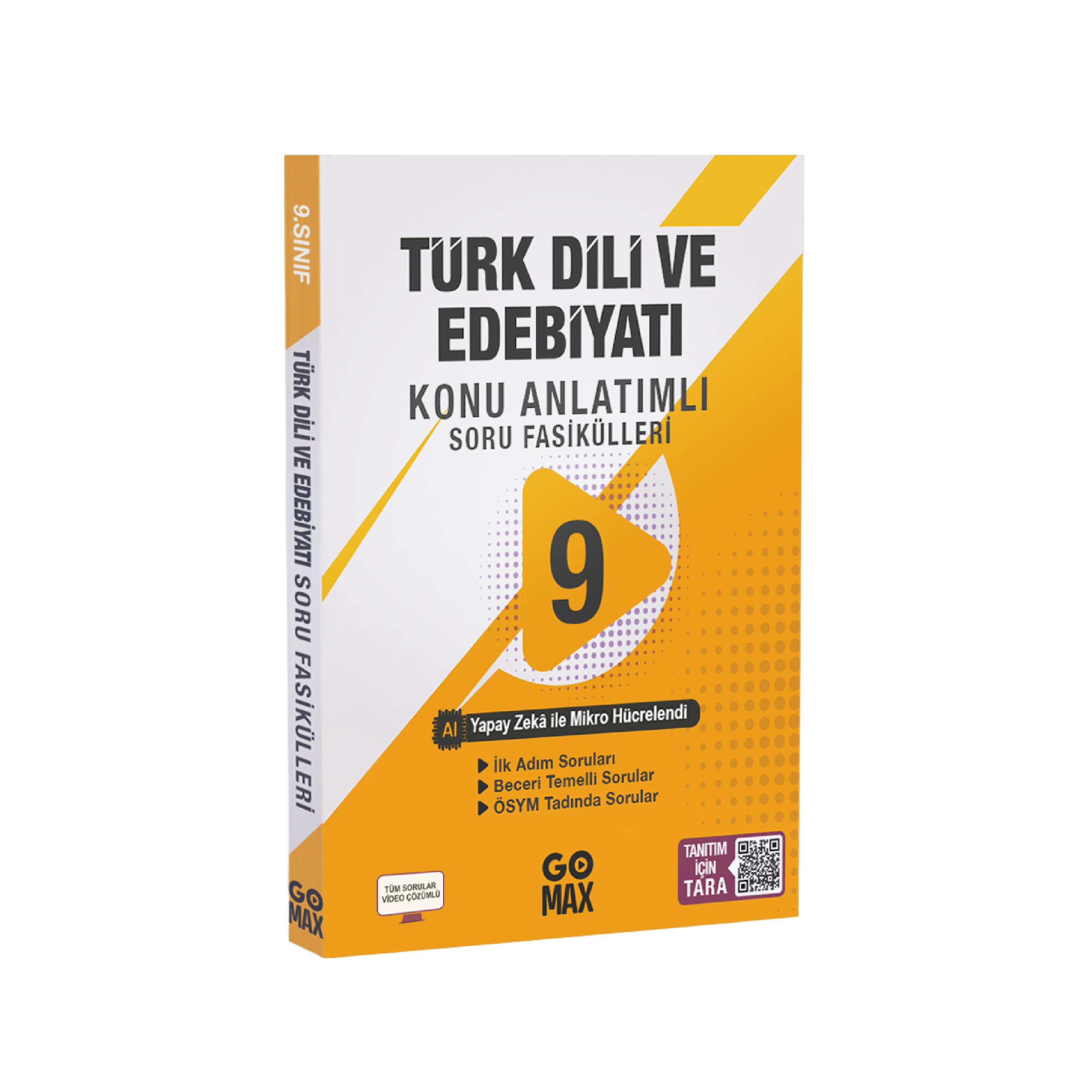 9.Sınıf Türk Dili Ve Edebiyatı Öğreten Soru Fasikülleri