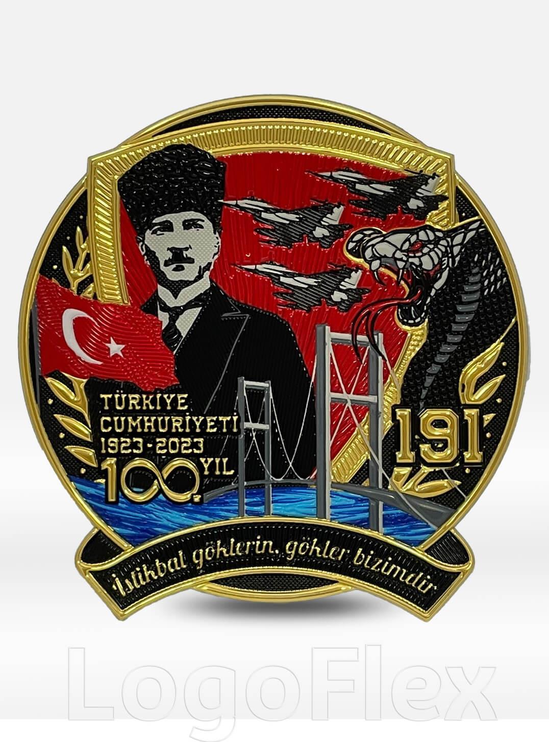 LogoFlex191 Filo 100. Yıl TPU PeçLF0135