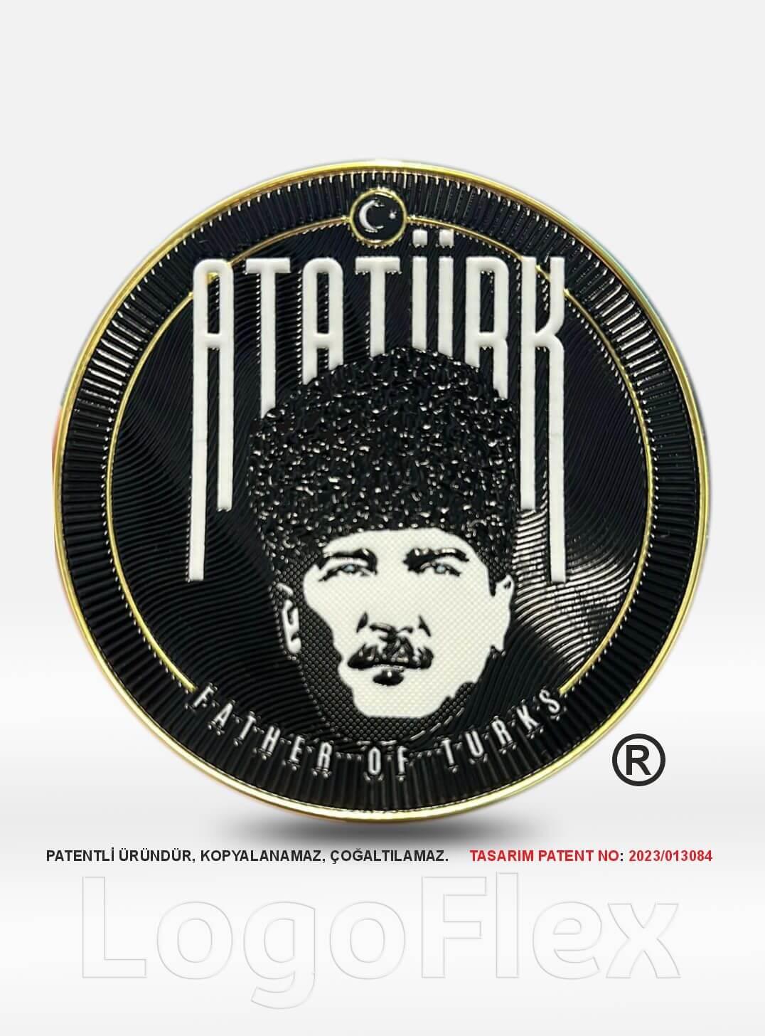 LogoFlexAtatürk TPU Peç - Father of TurksLF0109