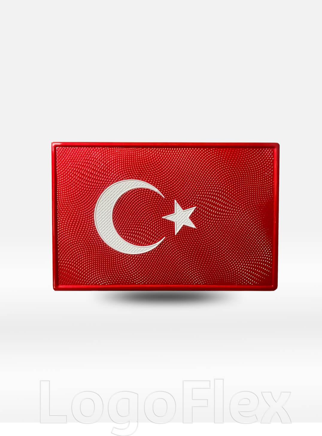 LogoFlexTürk Bayrağı 5x8 cmLF0157