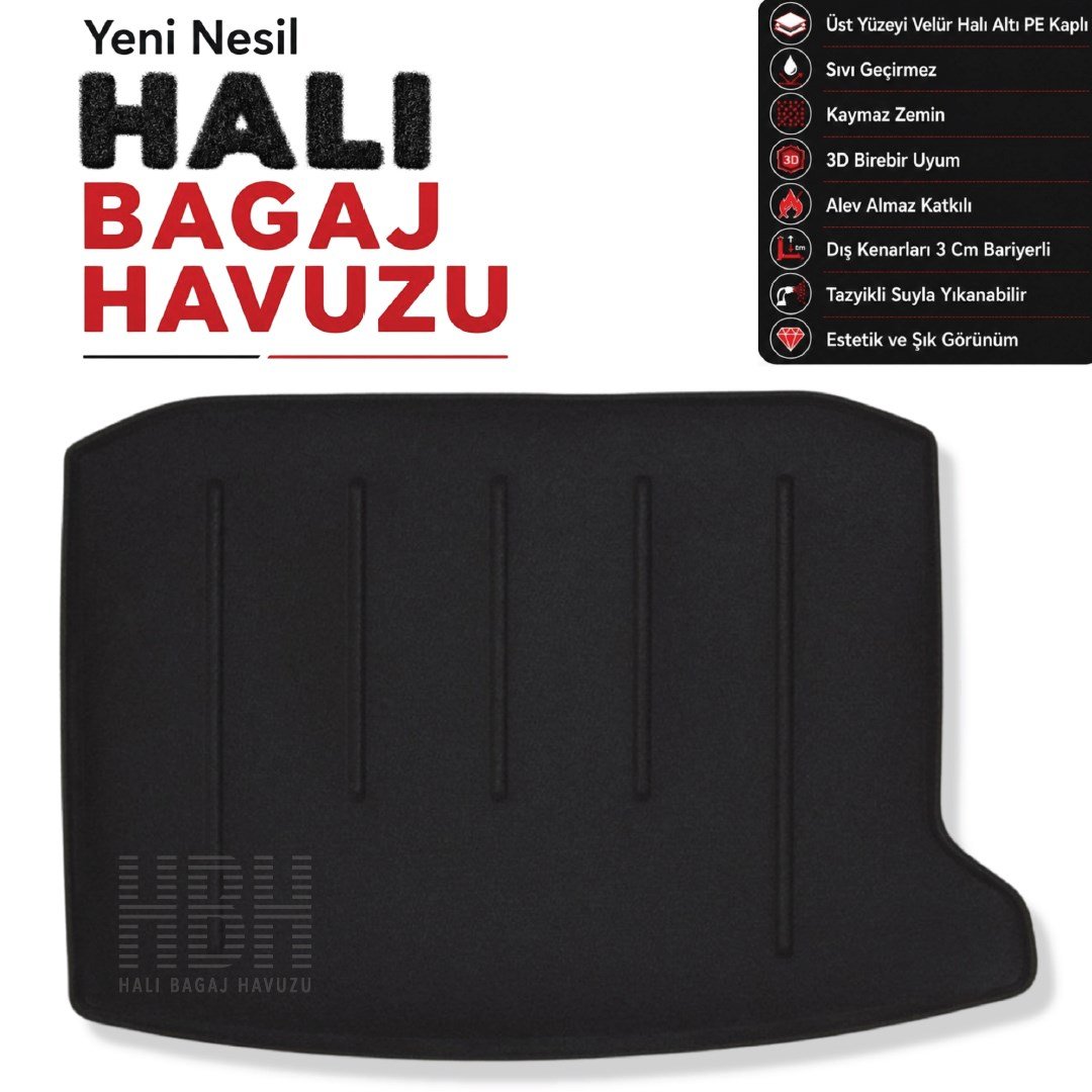 Seat Ateca Halı Bagaj Havuzu (2016 - 2020 Arası)