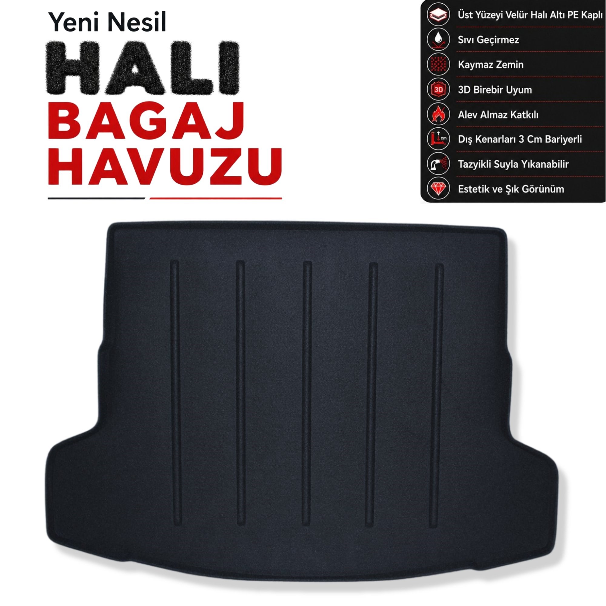 SsangYoung Torres Halı Bagaj Havuzu