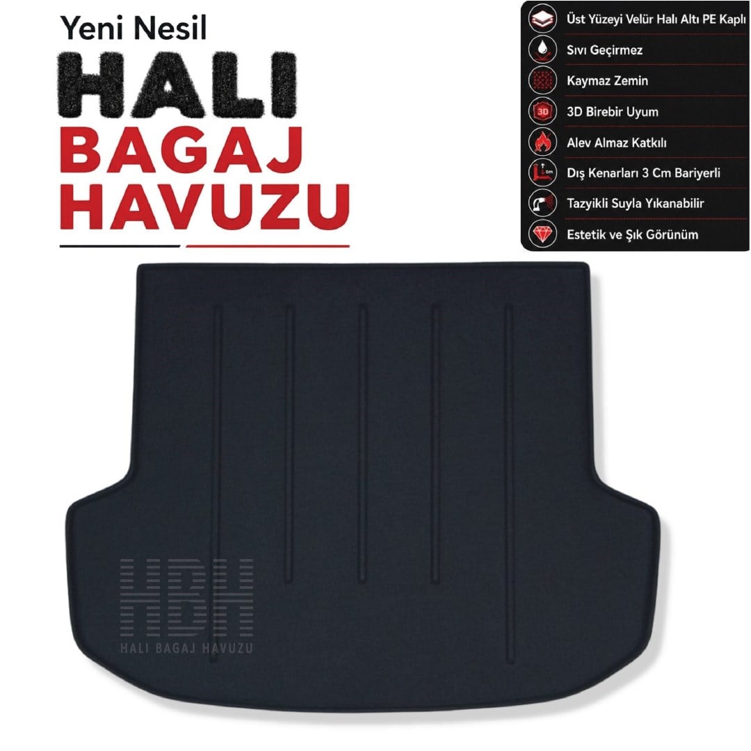Subaru Levorg Halı Bagaj Havuzu (2014-2020 Arası)
