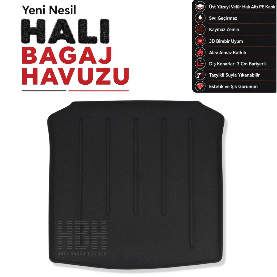 Seat ibiza ST Halı Bagaj Havuzu (2010-2017)