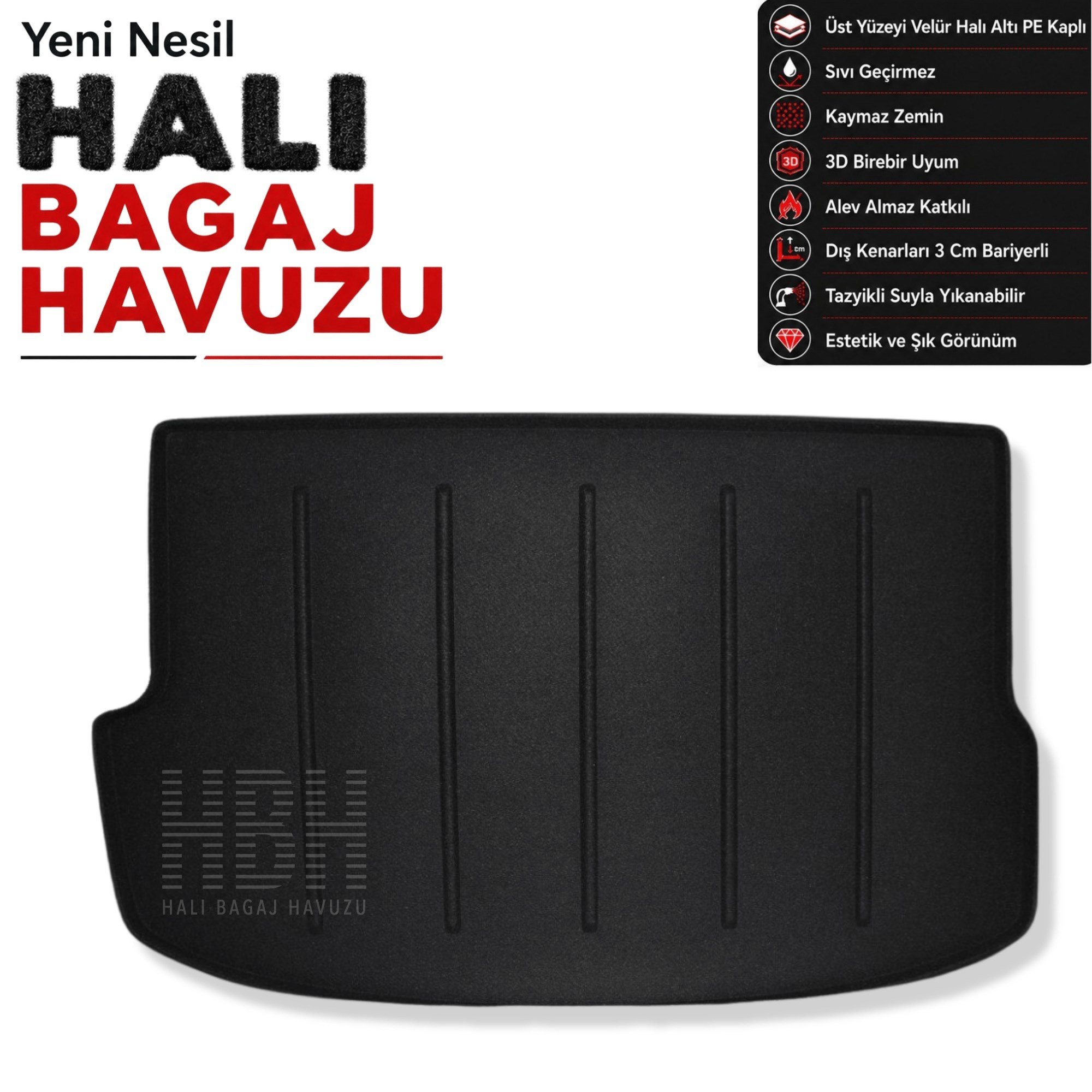 Hyundai Staria Hali Bagaj Havuzu (2022 ve Sonrası)