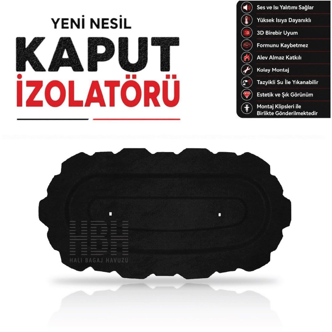Cupra Leon (Hybrid/Benzinli) Kaput İzolatörü (2021 Sonrası)
