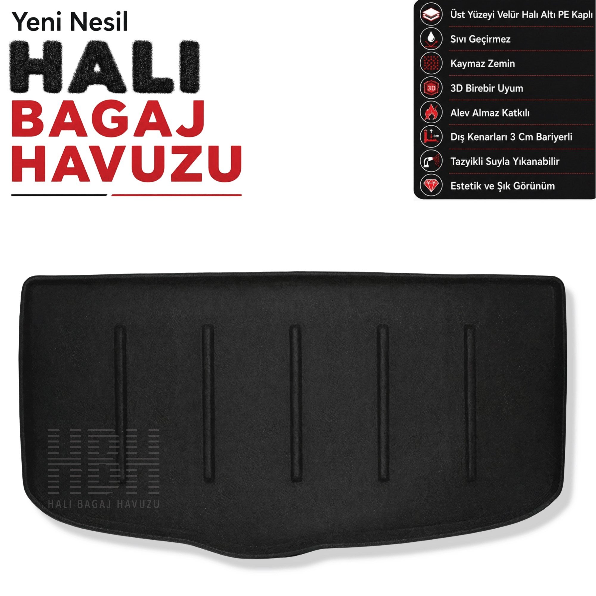 Hyundai i10 Halı Bagaj Havuzu (2020 Sonrası)