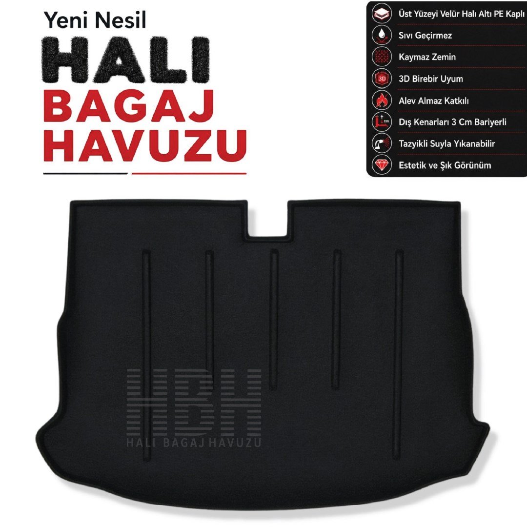 Vw Scirocco Halı Bagaj Havuzu (2008-2017 Arası)