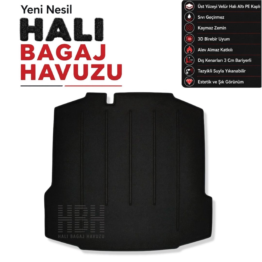 Seat Toledo Halı Bagaj Havuzu (2012-2018 Arası)