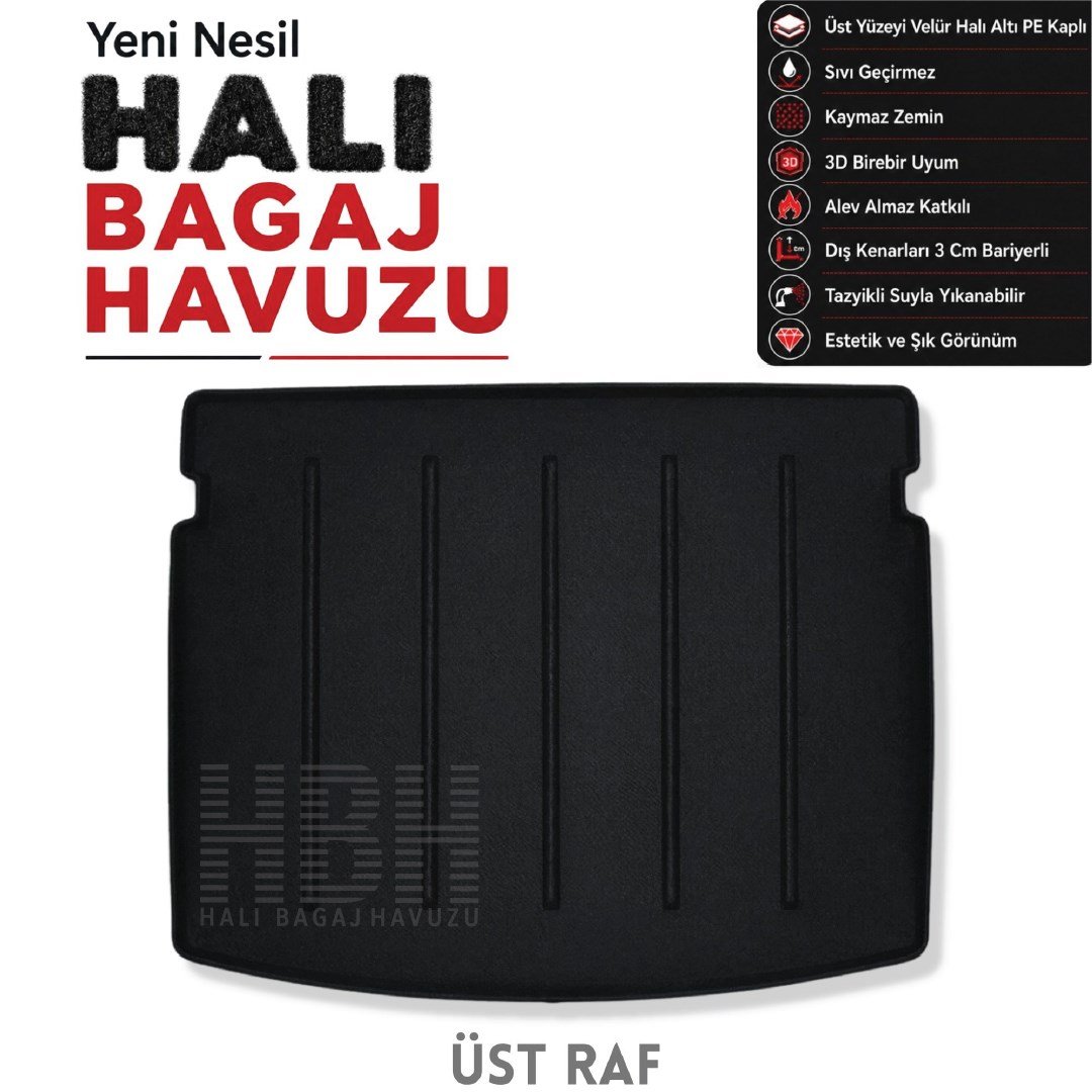Vw Taigo Halı Bagaj Havuzu (2021 ve Sonrası)