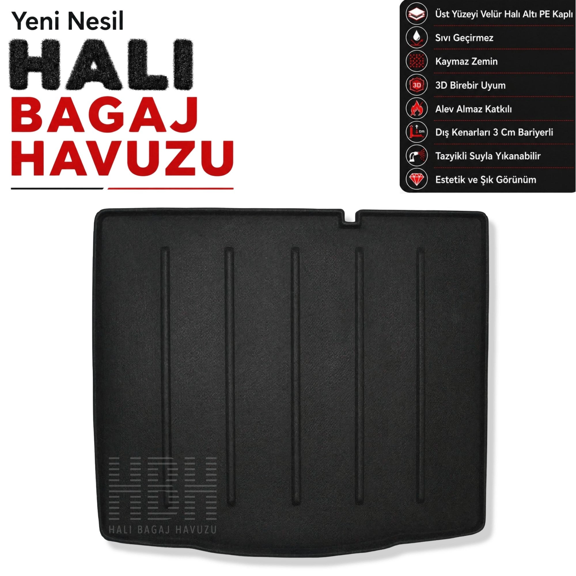 Fiat Egea Cross Halı Bagaj Havuzu (2015 Sonrası)