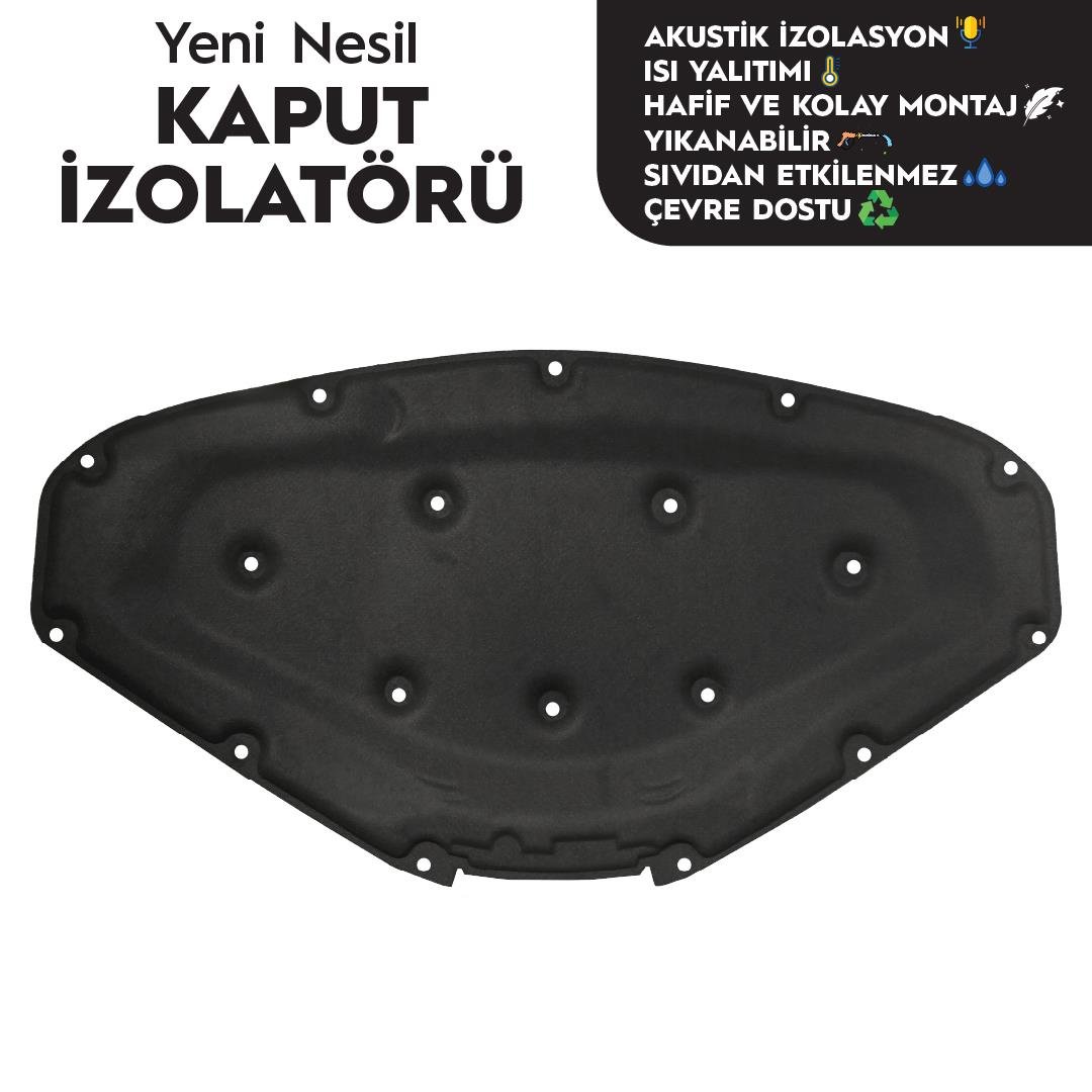 BMW 3 Serisi F30 Kaput izolatörü (2011-2019 Arası)