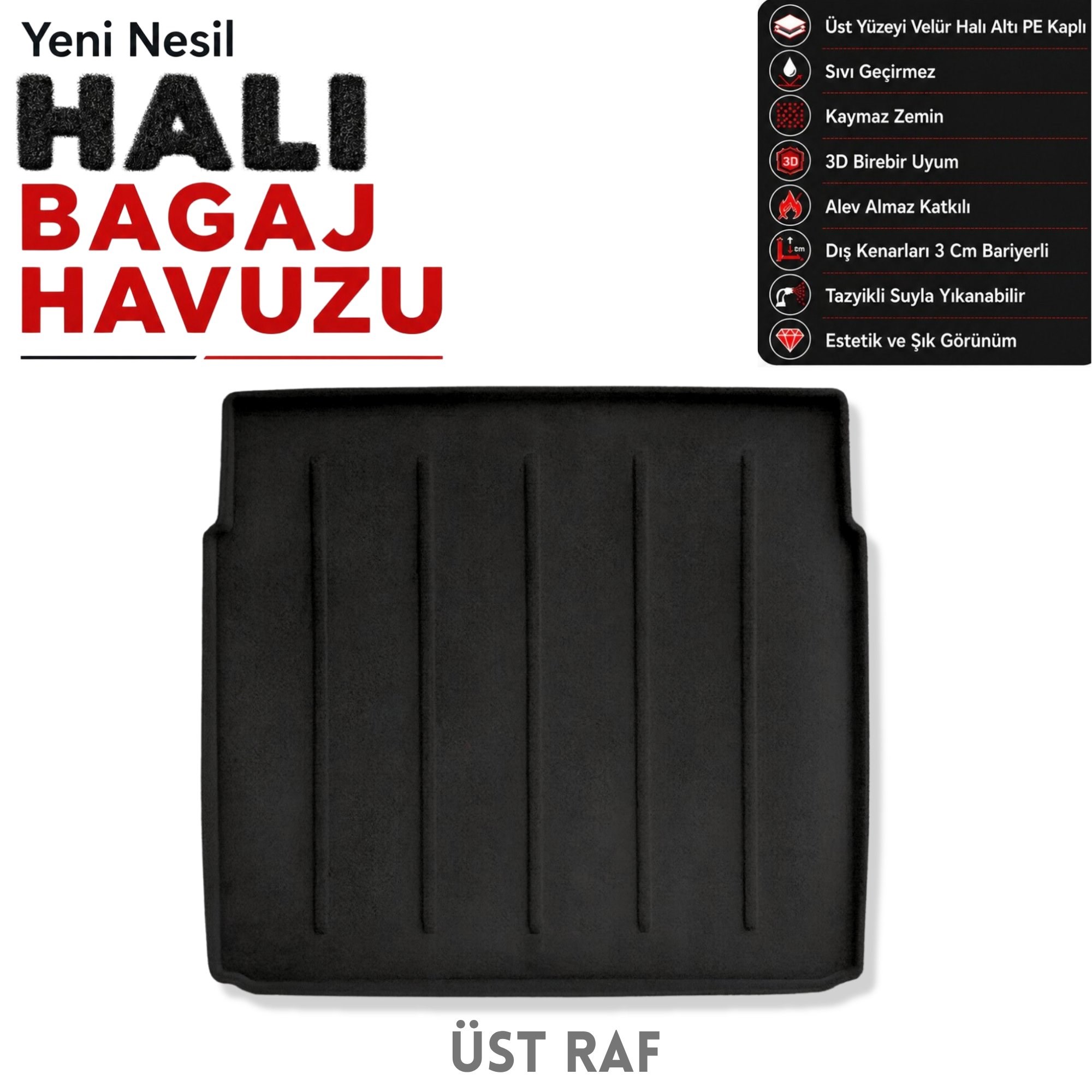 Citroen C5 Aircross Halı Bagaj Havuzu (2018-2024 Arası)