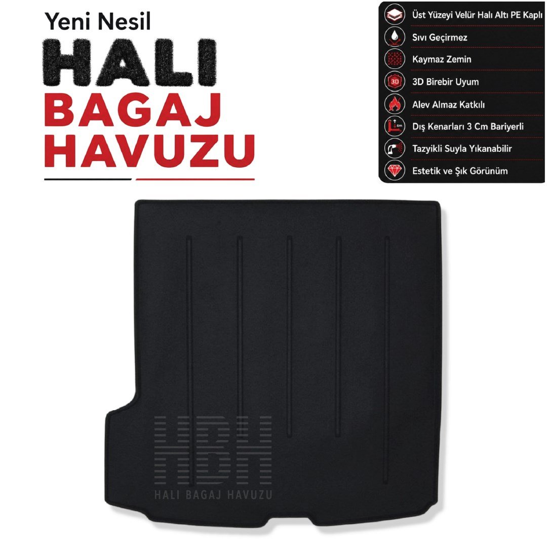 Volvo XC90 Halı Bagaj Havuzu (2015 Sonrası)