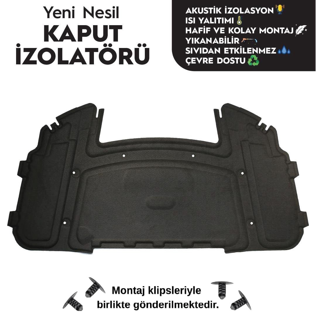 BMW 3 Serisi E90 Kaput İzolatörü (2005-2013 Arası)