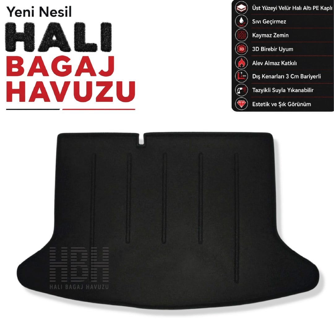 Kia Niro Halı Bagaj Havuzu (2017-2022 Arası)