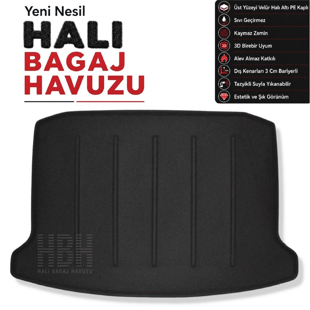 Seat Ateca Halı Bagaj Havuzu (2020 Sonrası)