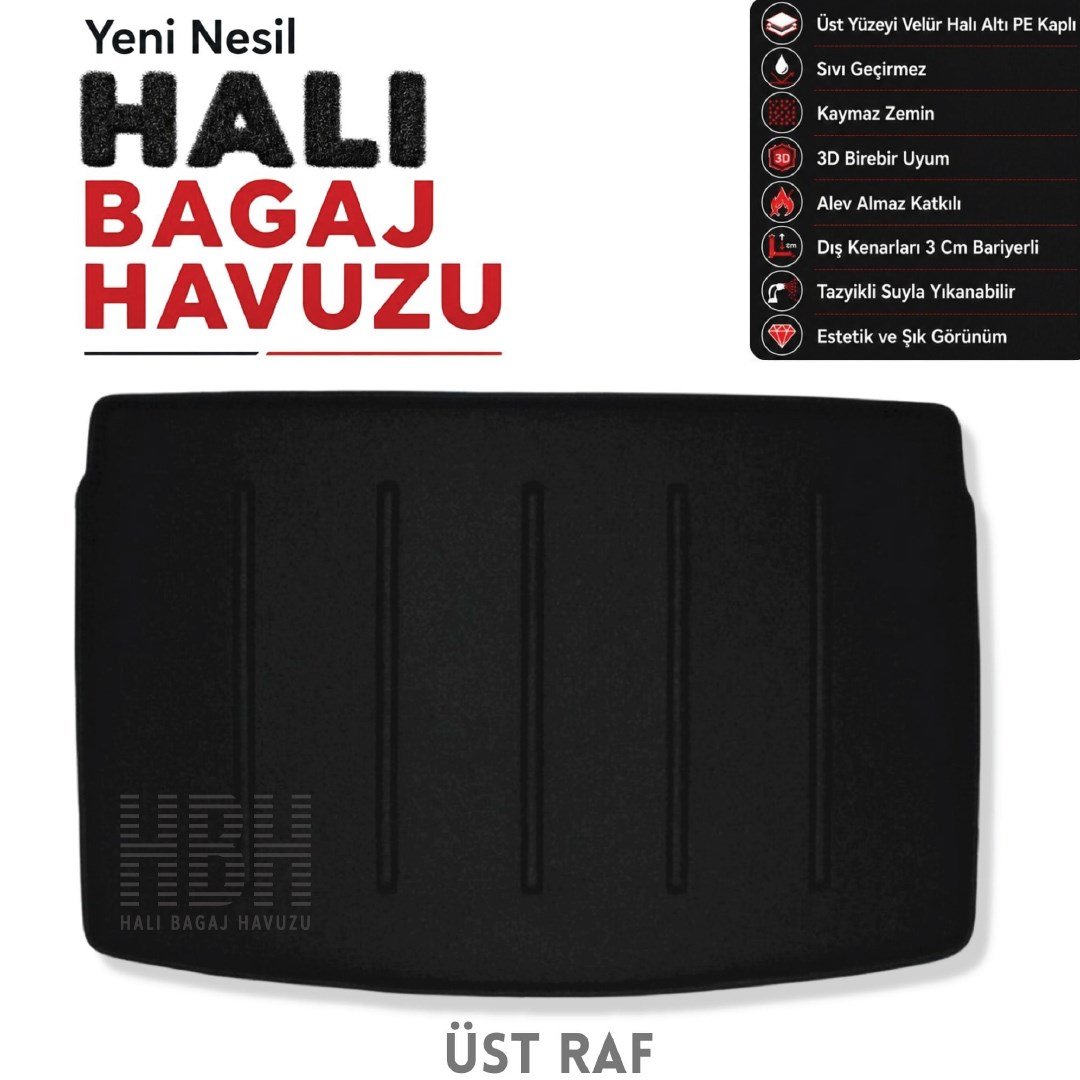Seat ibiza Alt Raf Halı Bagaj Havuzu (2026 ve Sonrası)