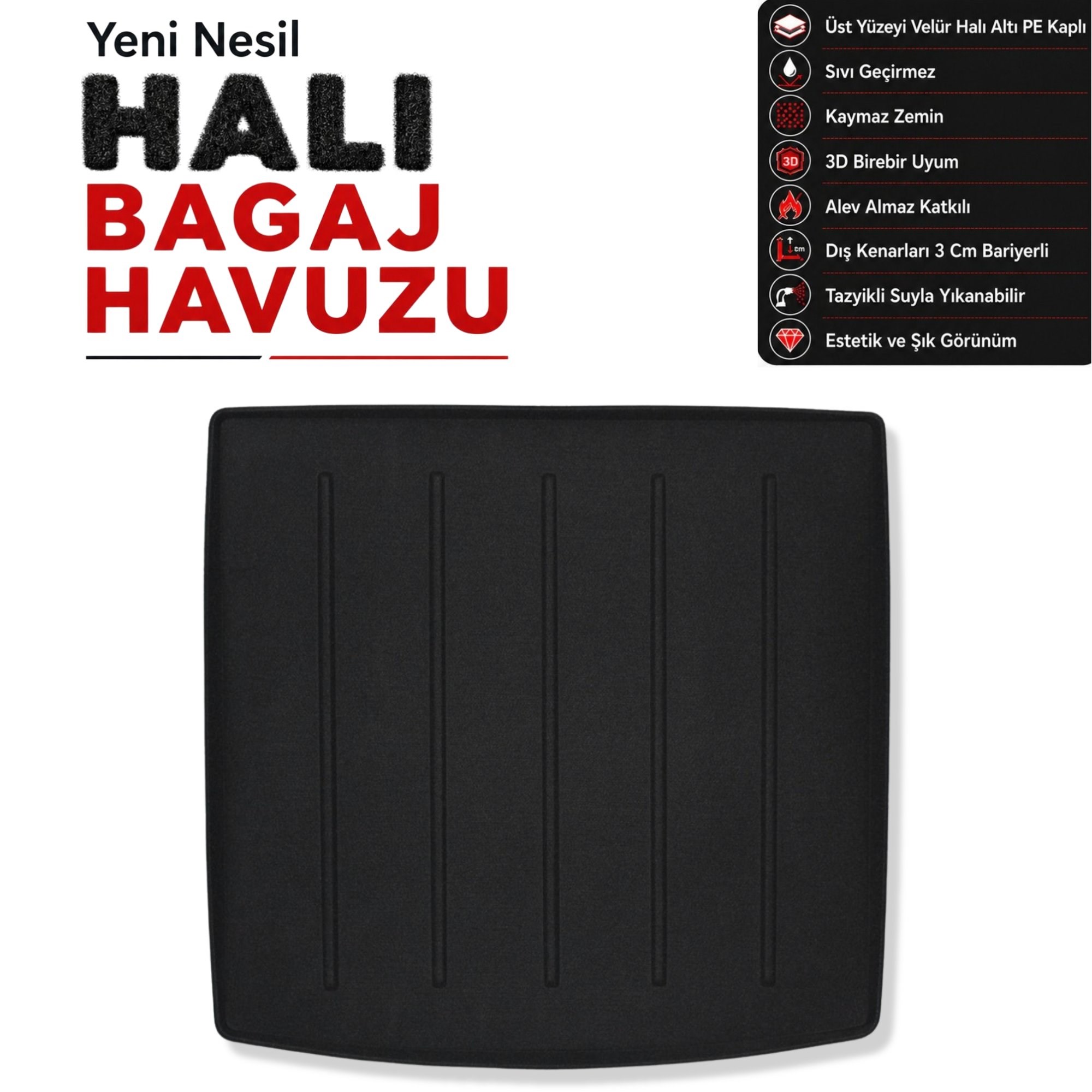 Seat Taracco Halı Bagaj Havuzu (2021 Sonrası)