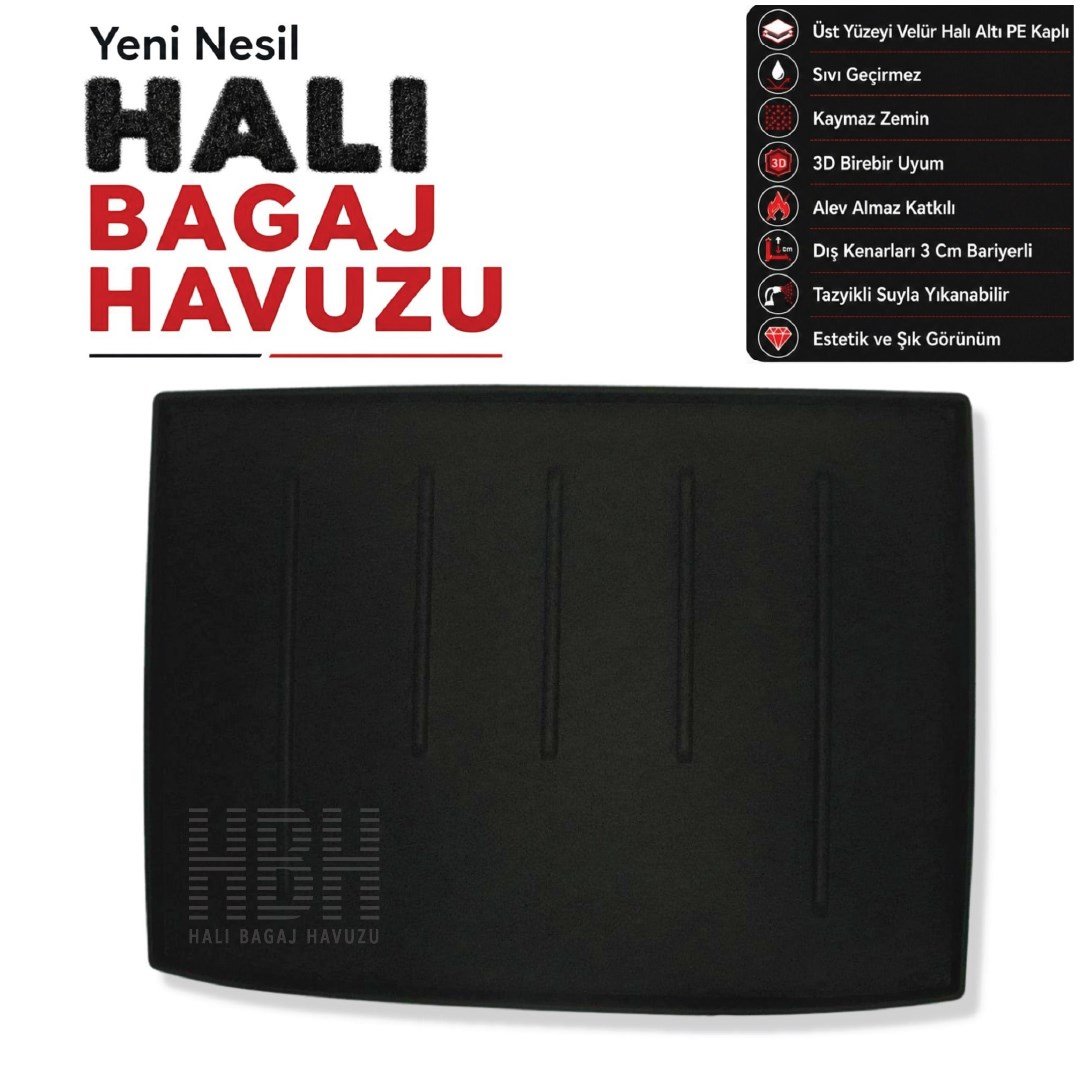 Skoda Yeti Halı Bagaj Havuzu (2009-2018)