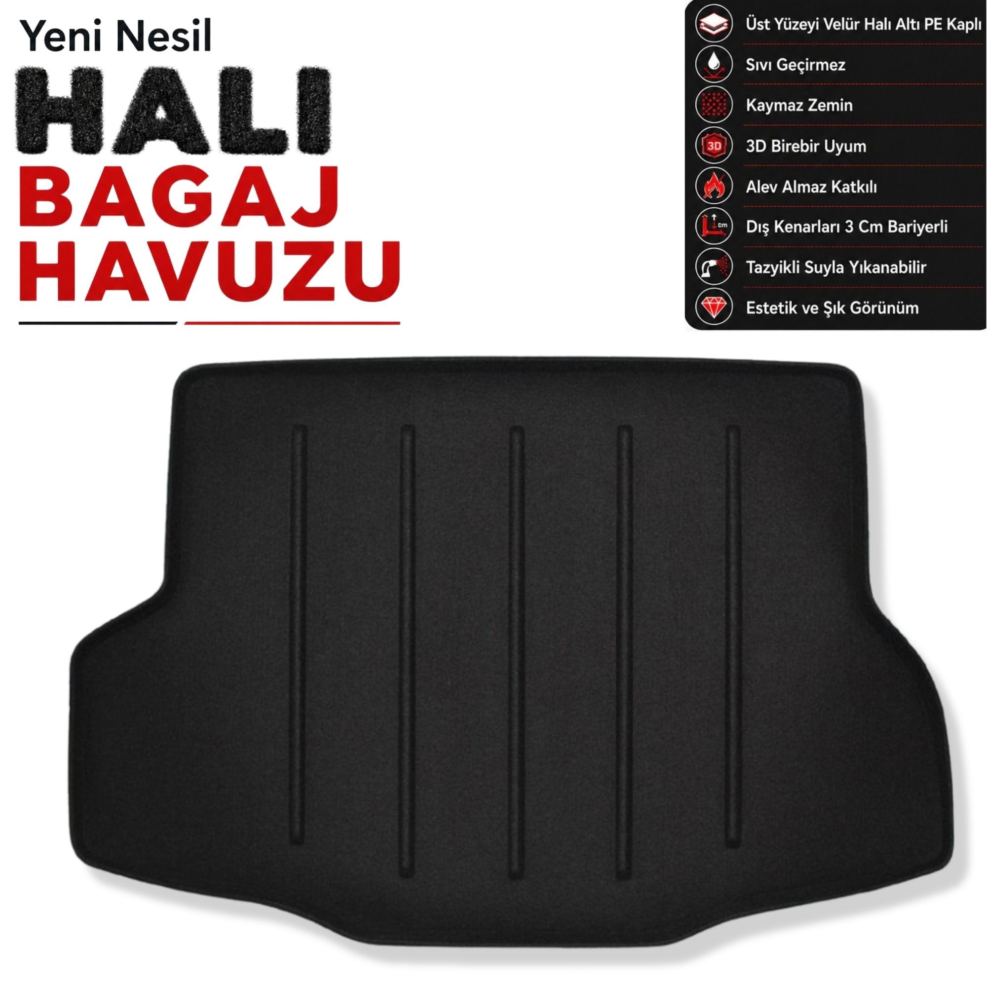 Honda City Halı Bagaj Havuzu (2021 Sonrası)