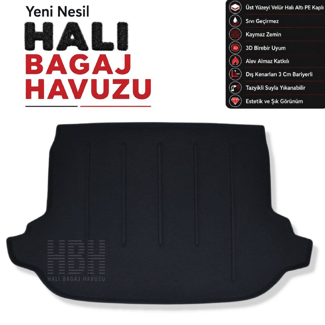 Subaru Forester  Halı Bagaj Havuzu (2013 - 2019 Arası)