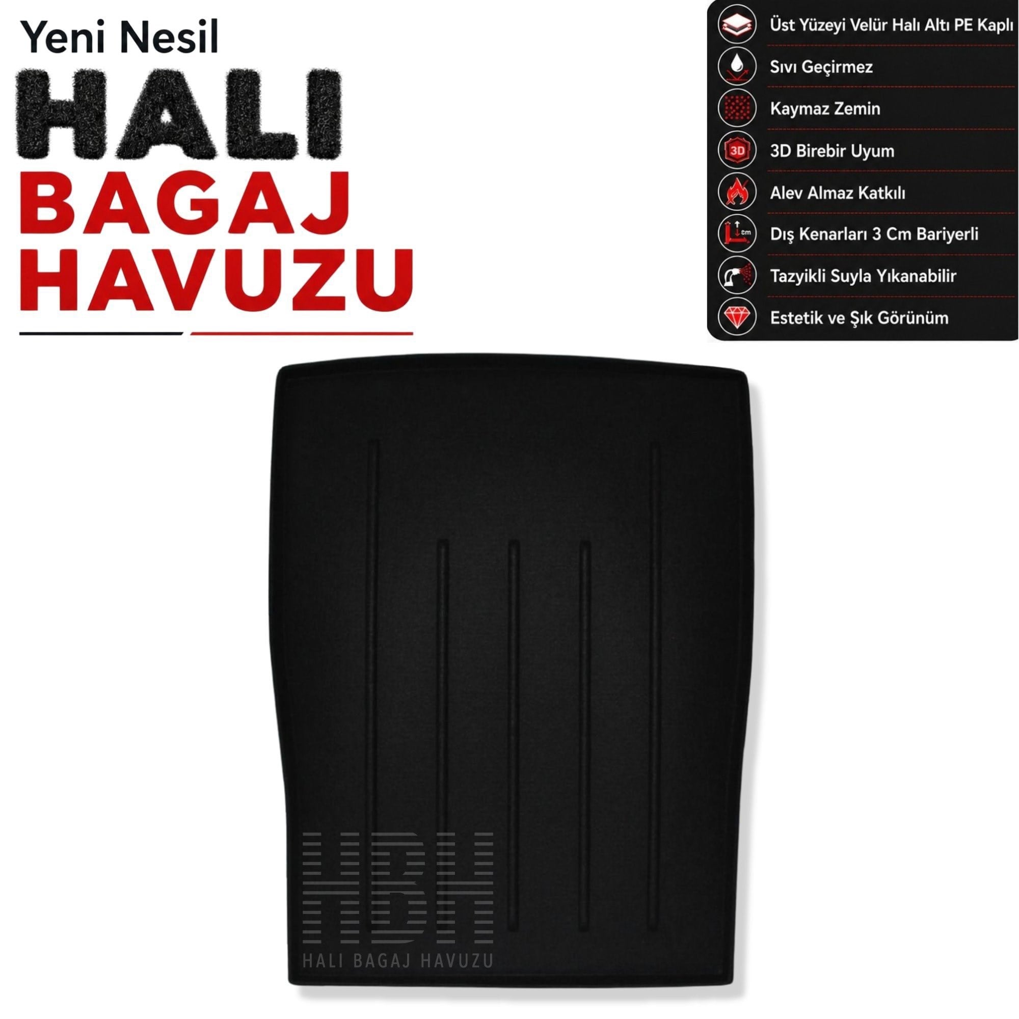 BMW 7 Halı Bagaj Havuzu (2016-2022 Arası) (G11)