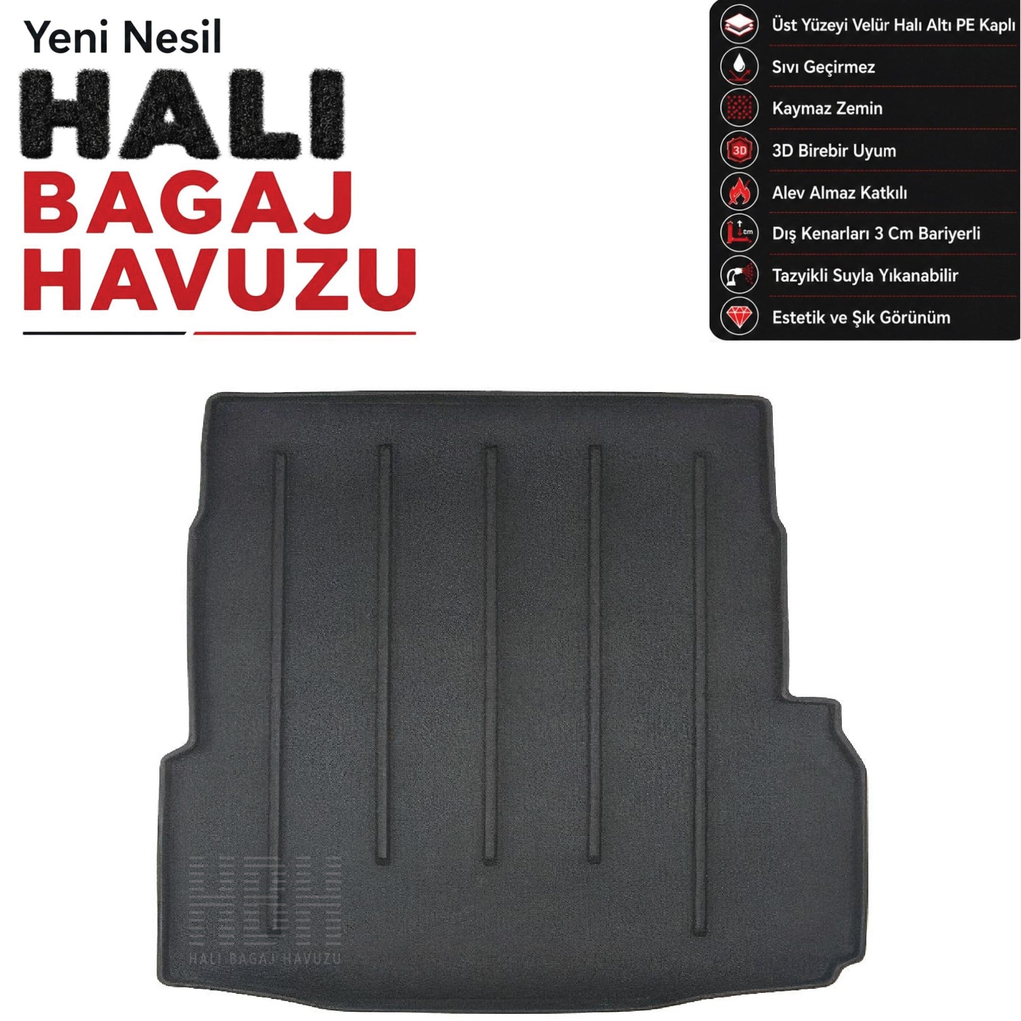 Jaguar XF Halı Bagaj Havuzu (2016 Sonrası)