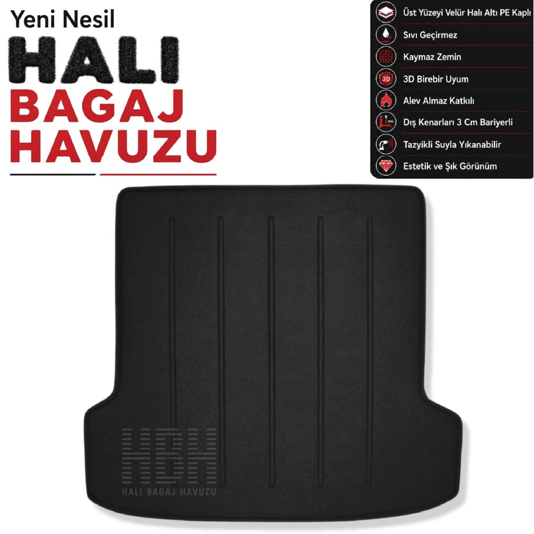 Kia EV9 Halı Bagaj Havuzu (2023 ve Sonrası)