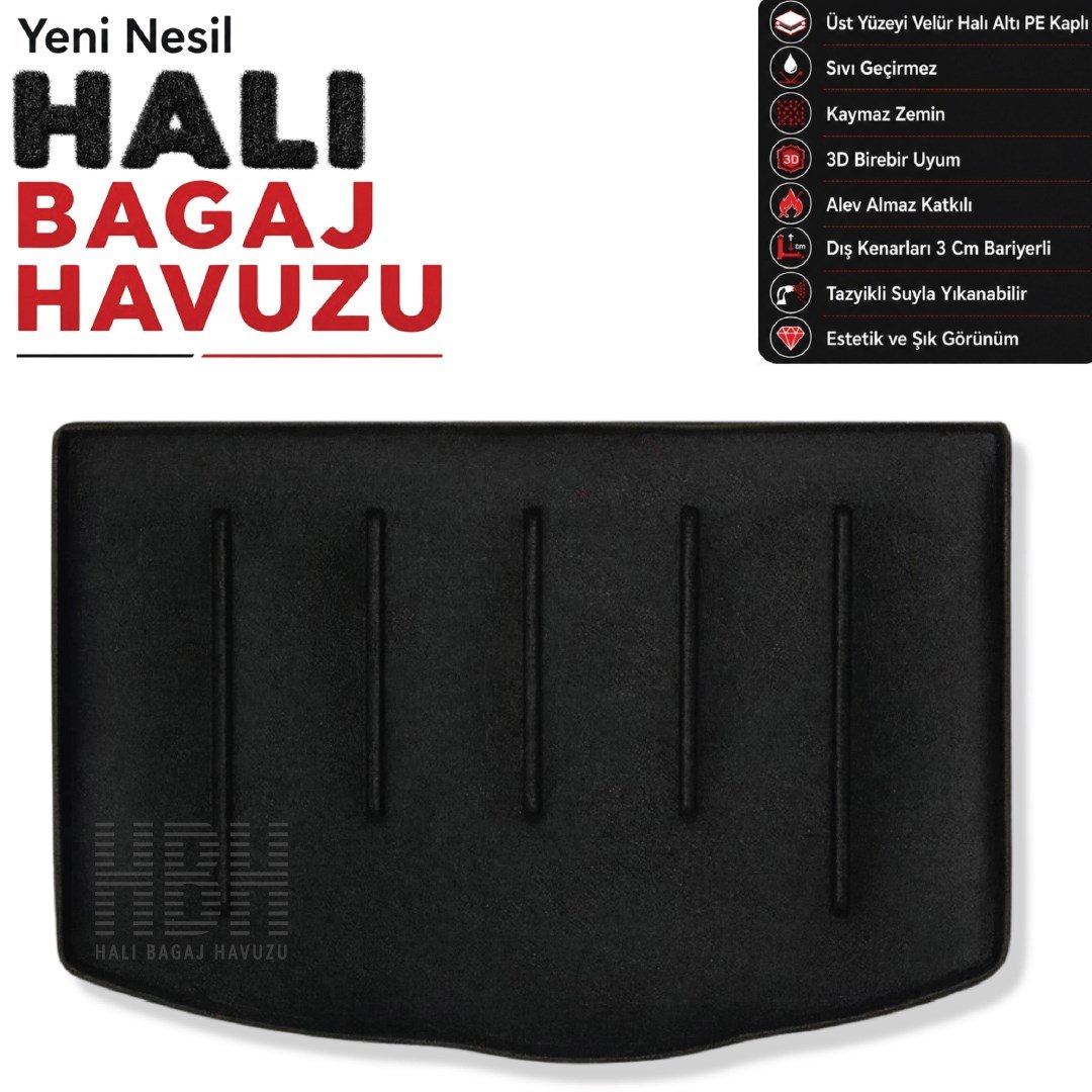 Kia Rio HB Halı Bagaj Havuzu (2017-2020 Arası)