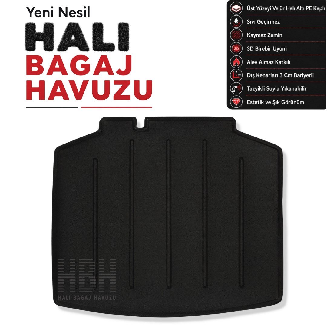 Skoda Scala Halı Bagaj Havuzu (2020 Sonrası)