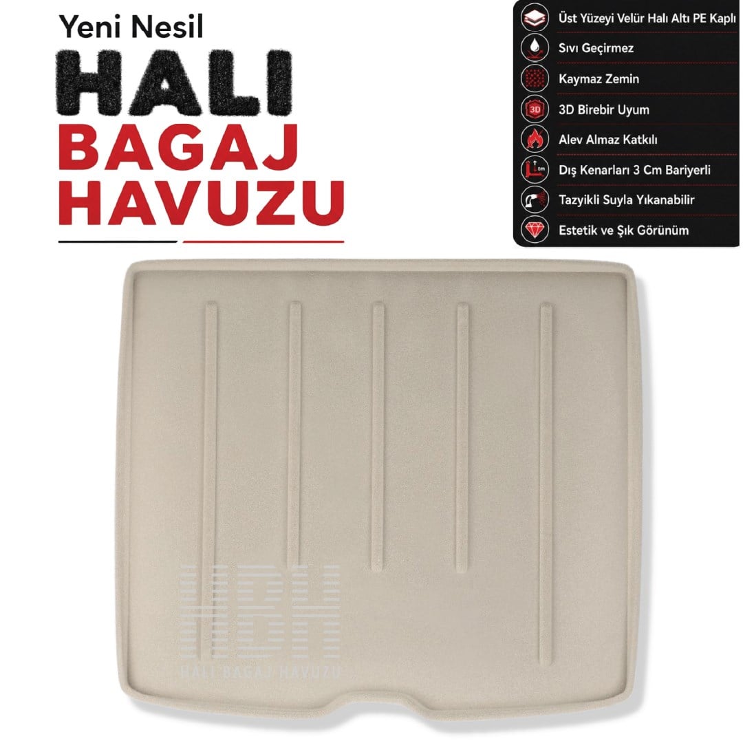 Volvo XC40 Halı Bagaj Havuzu (2017 ve Sonrası)