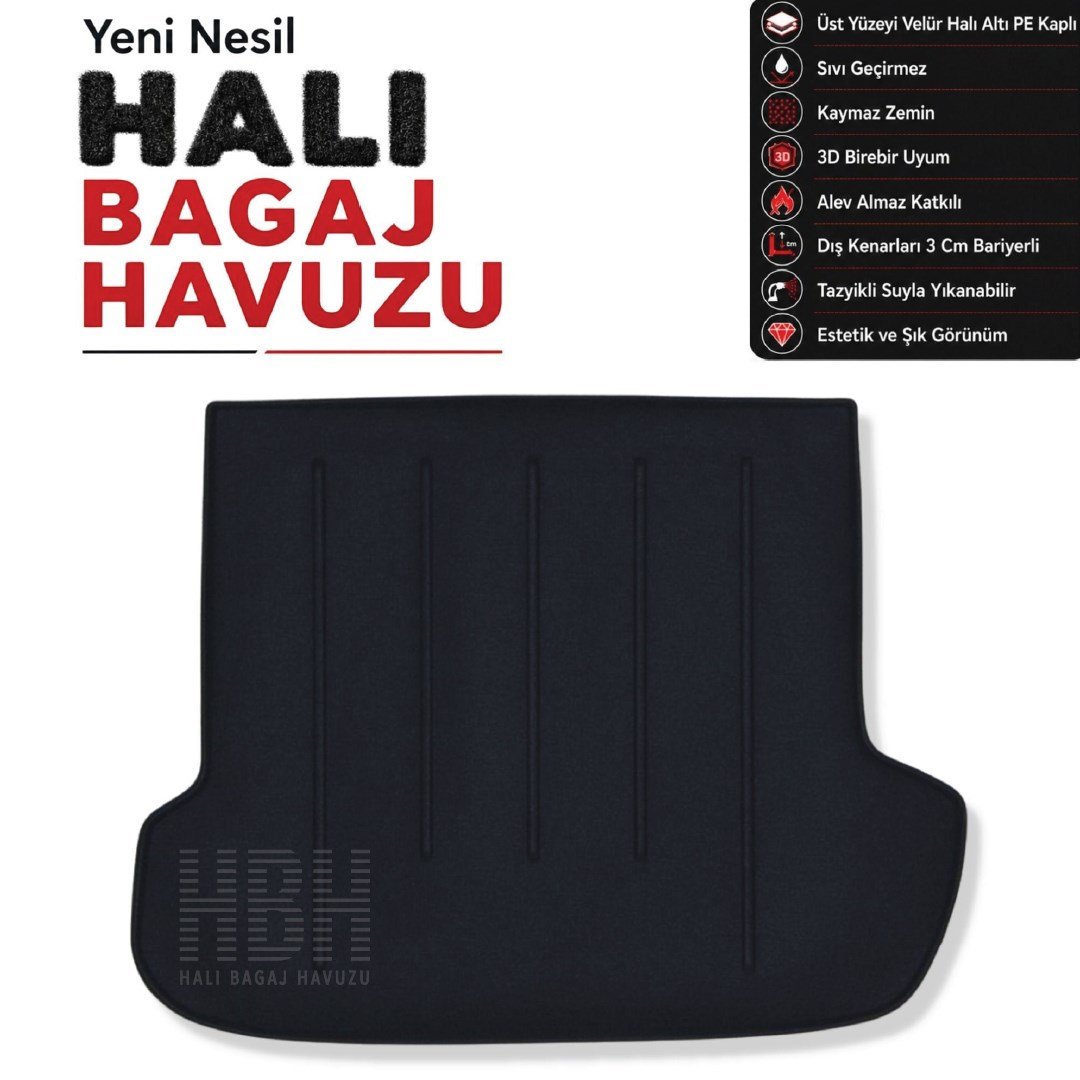Subaru Outback Halı Bagaj Havuzu (2014-2019 Arası)