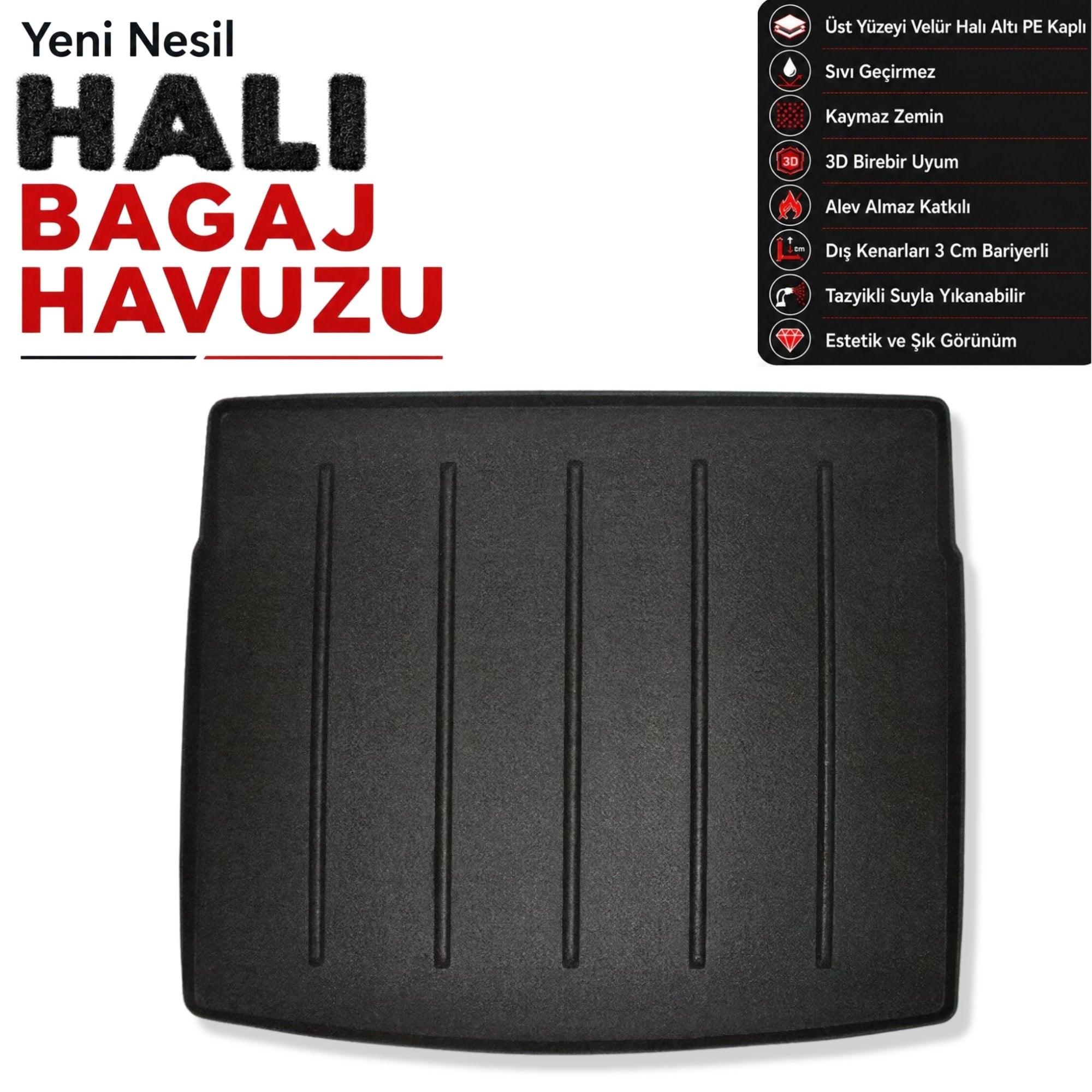 BMW X3 Hali bagaj Havuzu G45 (2025 ve Sonrası)