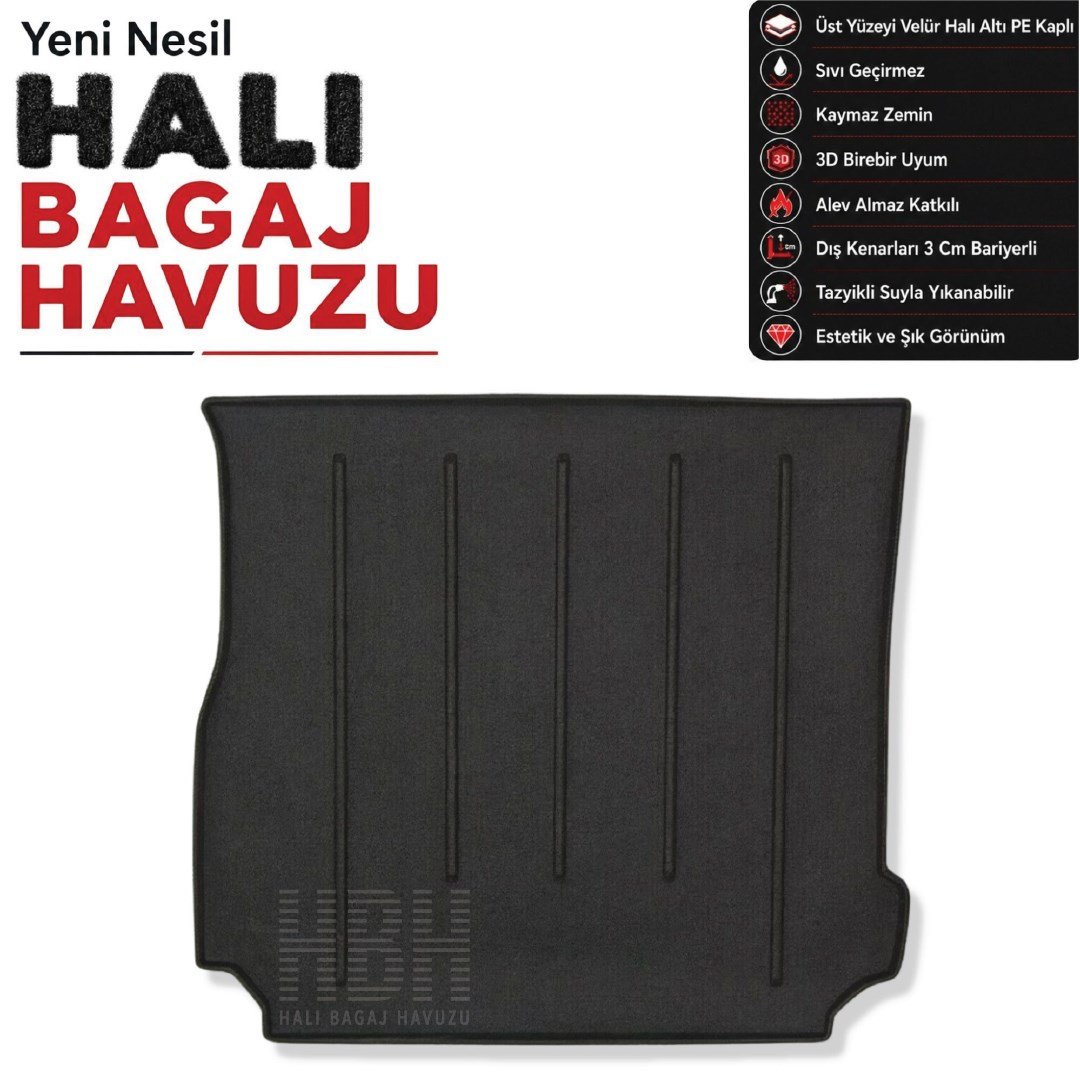 Land Rover Discovery 4 Halı Bagaj Havuzu (2009 - 2016 Arası)